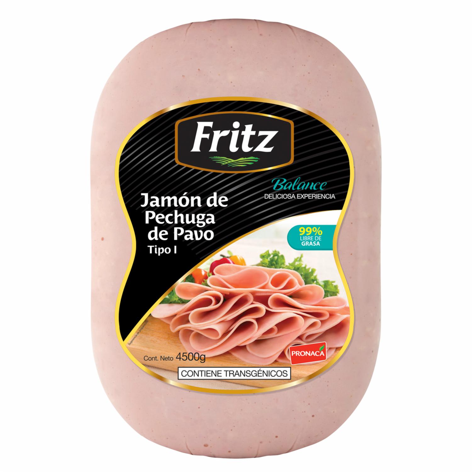 Jamón De Pavo Pechuga Premium FRITZ Al Peso