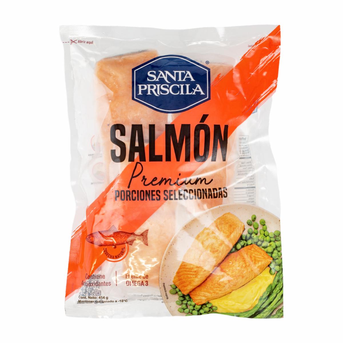 Salmón En Porciones SANTA PRISCILA 454 G