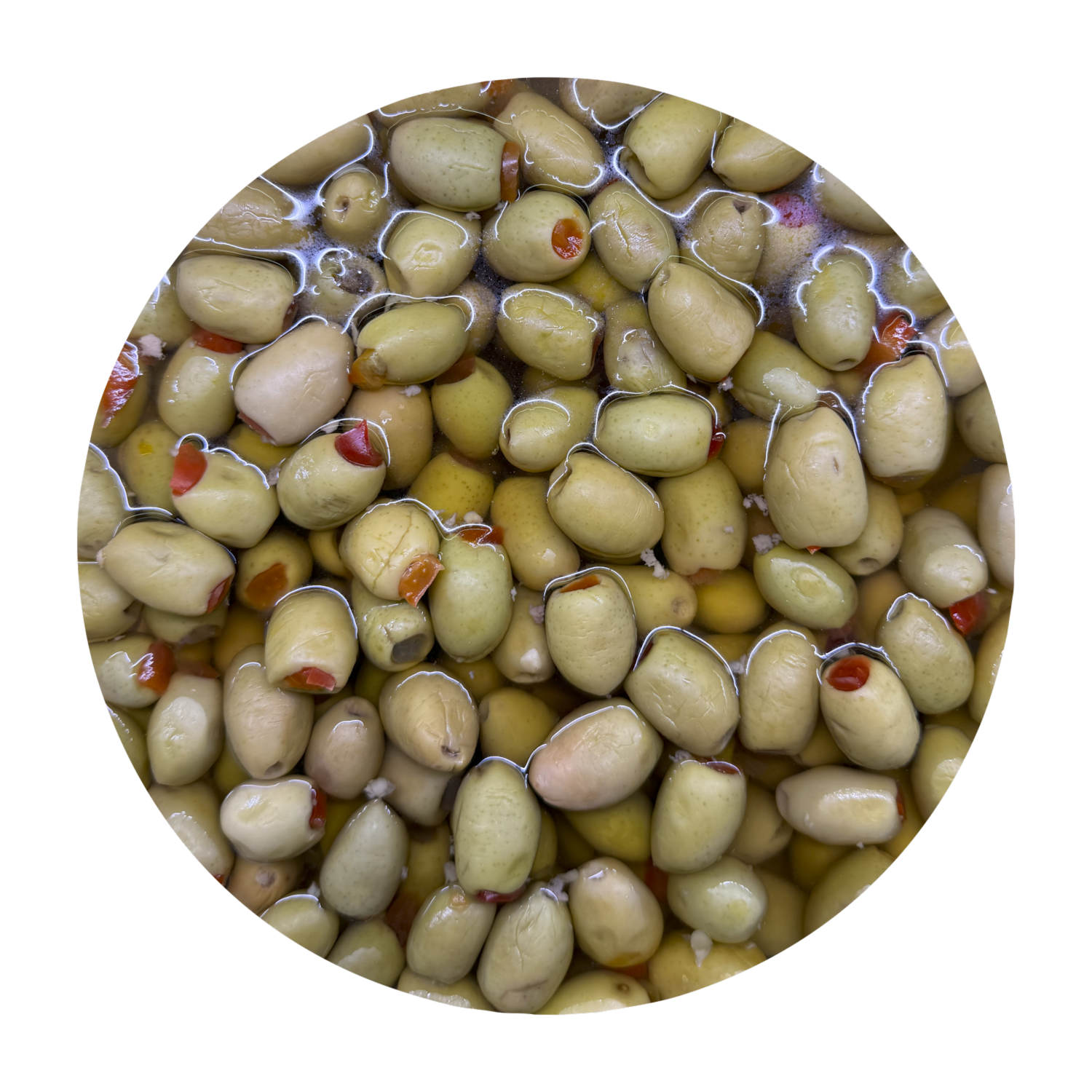 Aceitunas Rellenas Con Pimiento LA REINA Al Peso