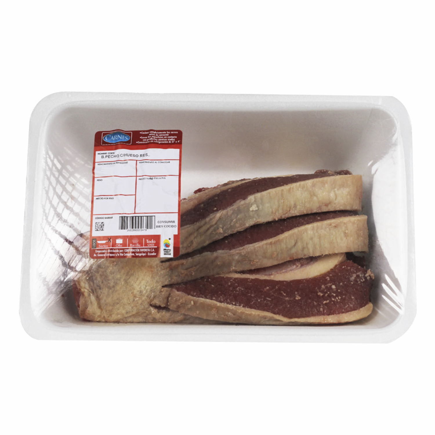 Carne De Res Pecho Con Hueso SUPERCARNES Al Peso