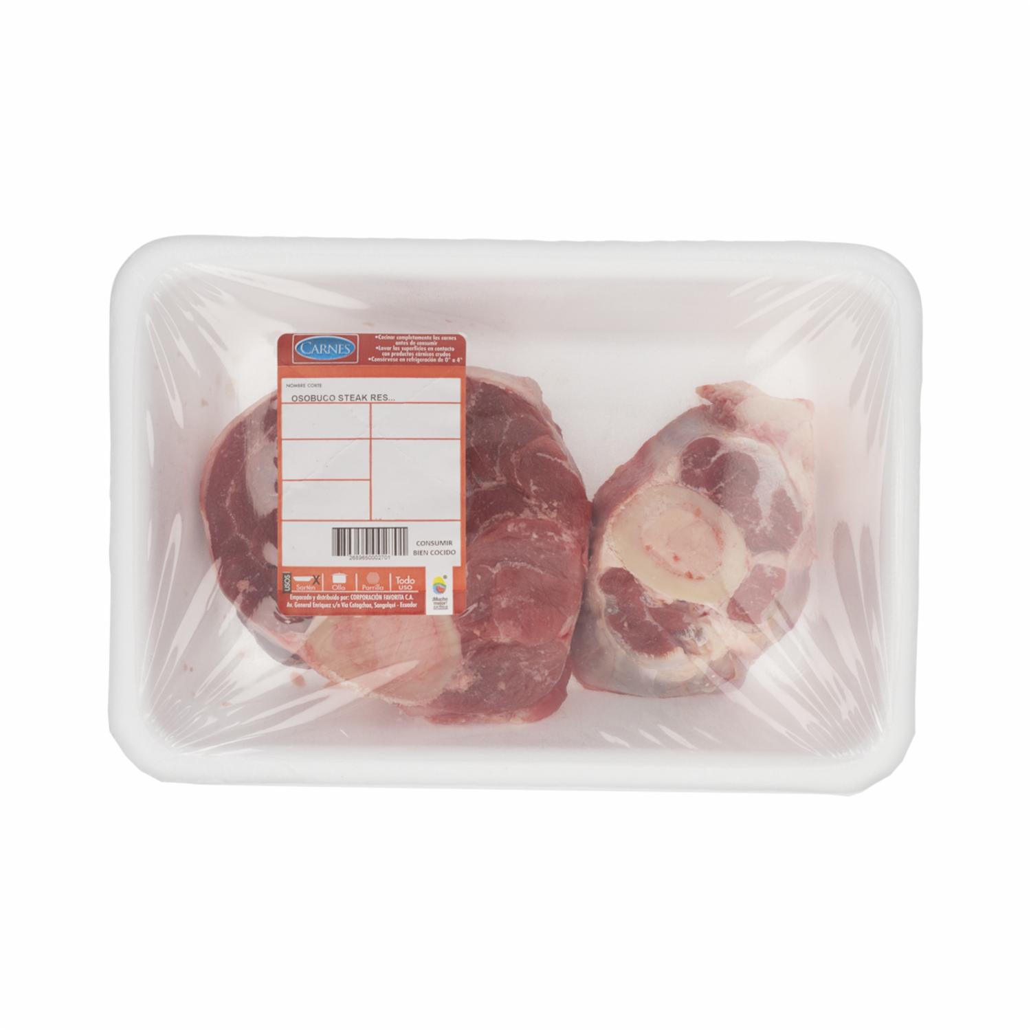 Carne De Res Osobuco Steak SUPERCARNES Al Peso