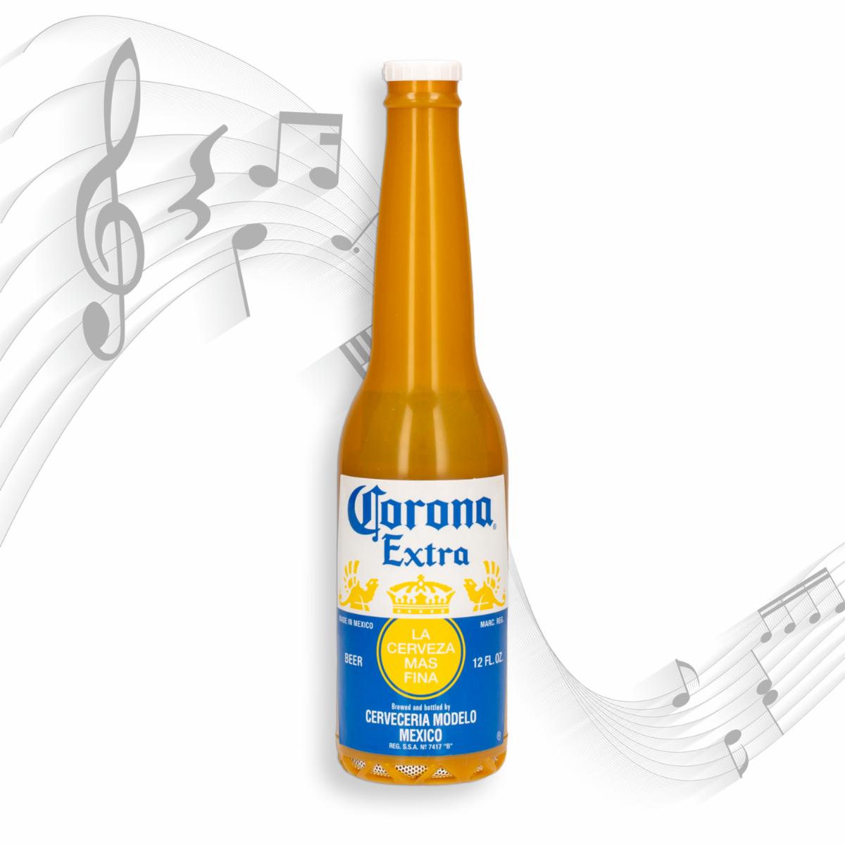 Altavoz TWS Botella 73028-CO CORONA Blanco con Azul