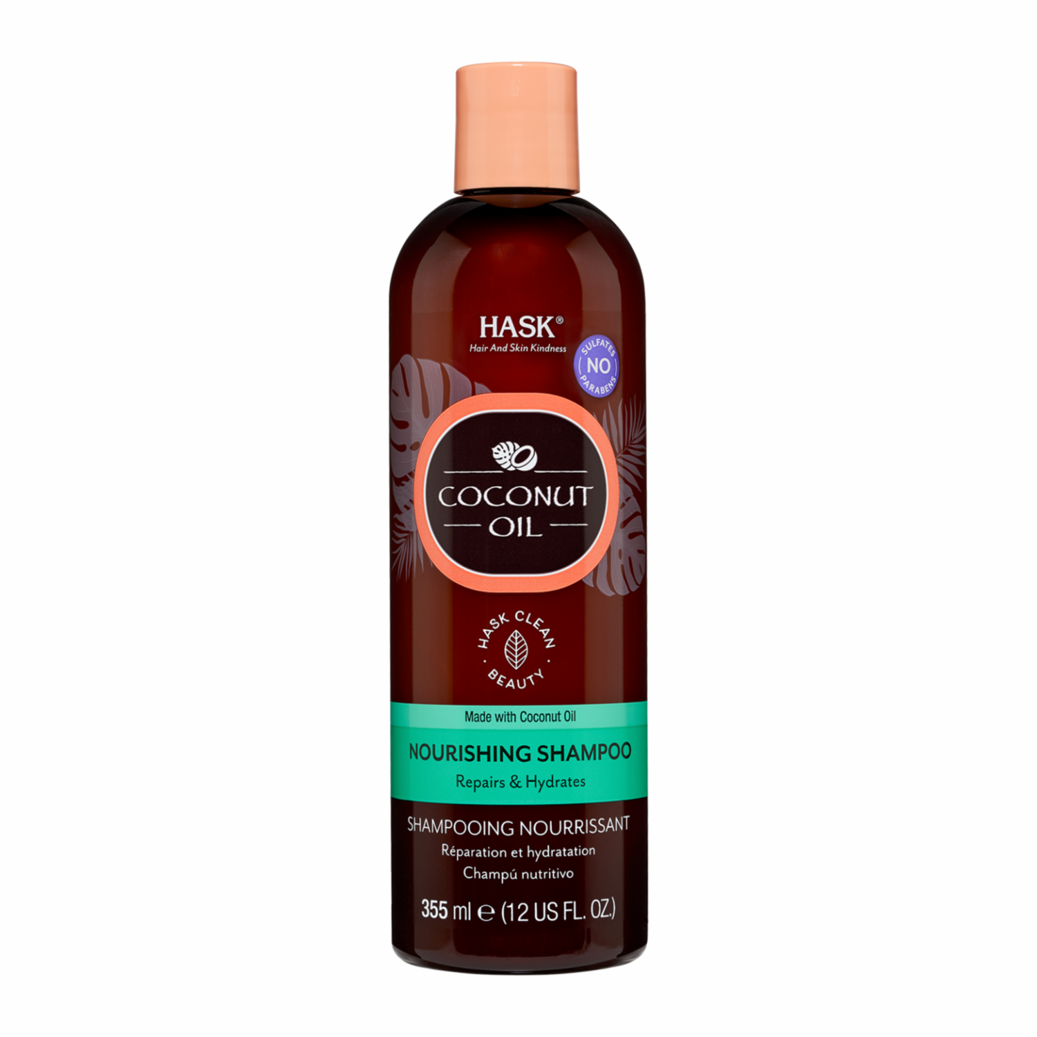 Shampoo De Cabello Monoi Coconut Oil Nutritivo HASK 355 Ml