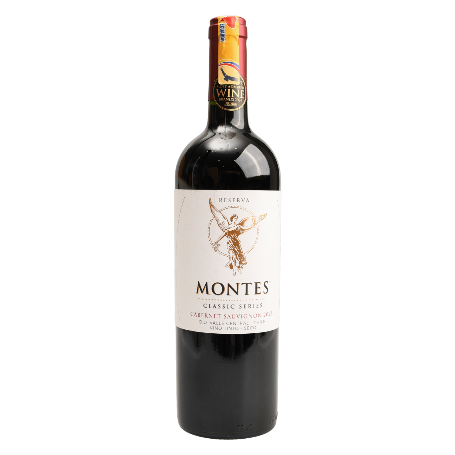 Vino Tinto Cabernet Sauvignon MONTES 750 Ml