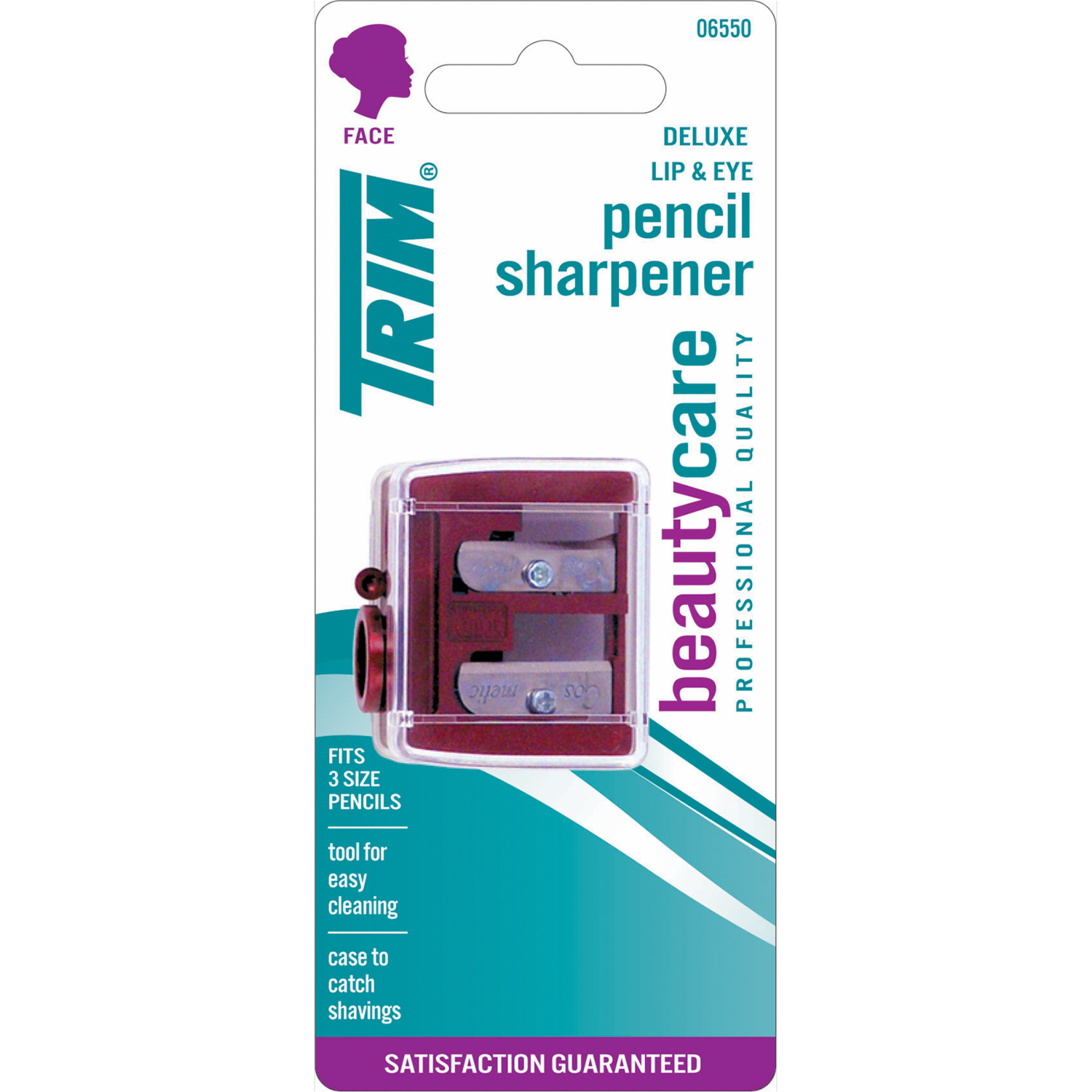Sacapuntas Cosmético Doble Orificio TRIM Unidad