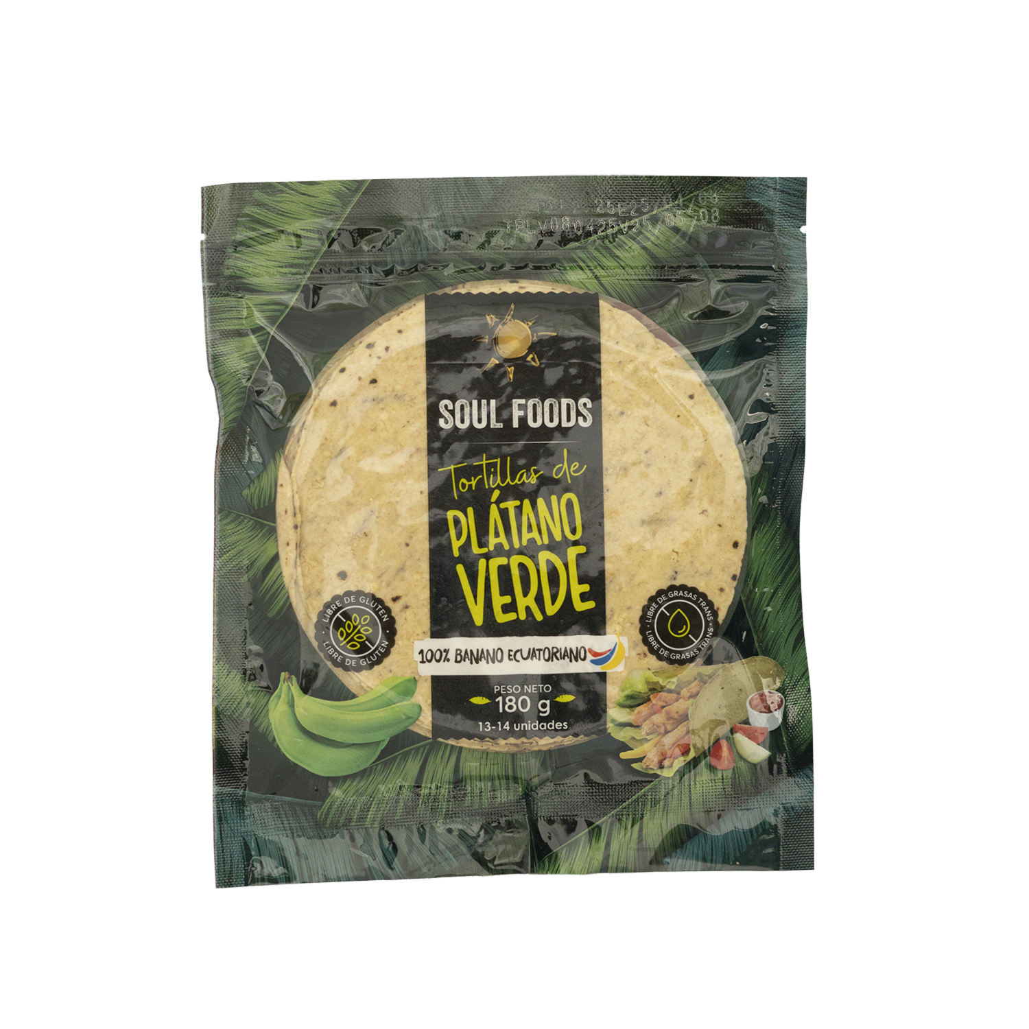Tortillas De Verde SOUL FOODS 180 G
