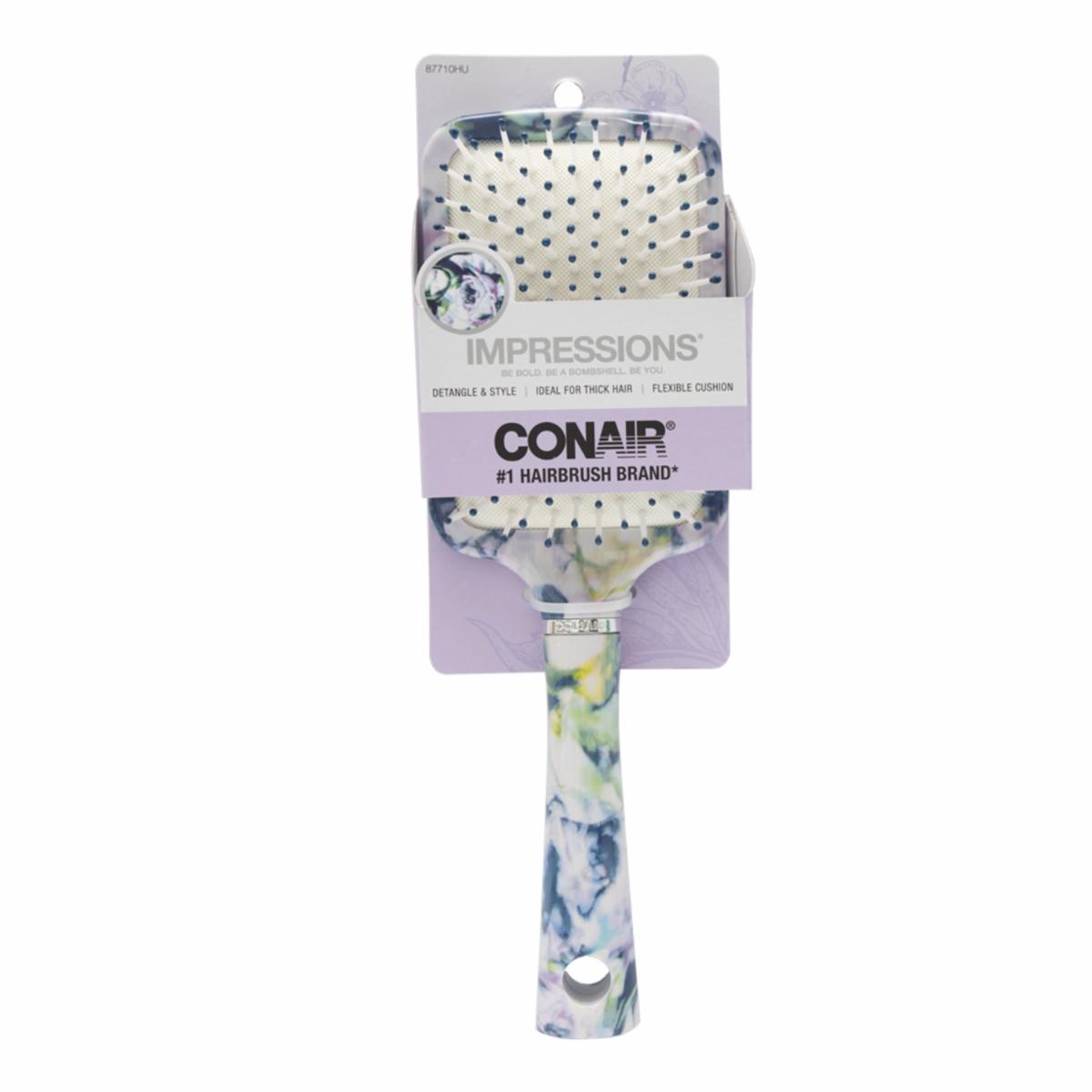 Cepillo De Cabello Impresiónes Almohadilla Cuadrado CONAIR Unidad