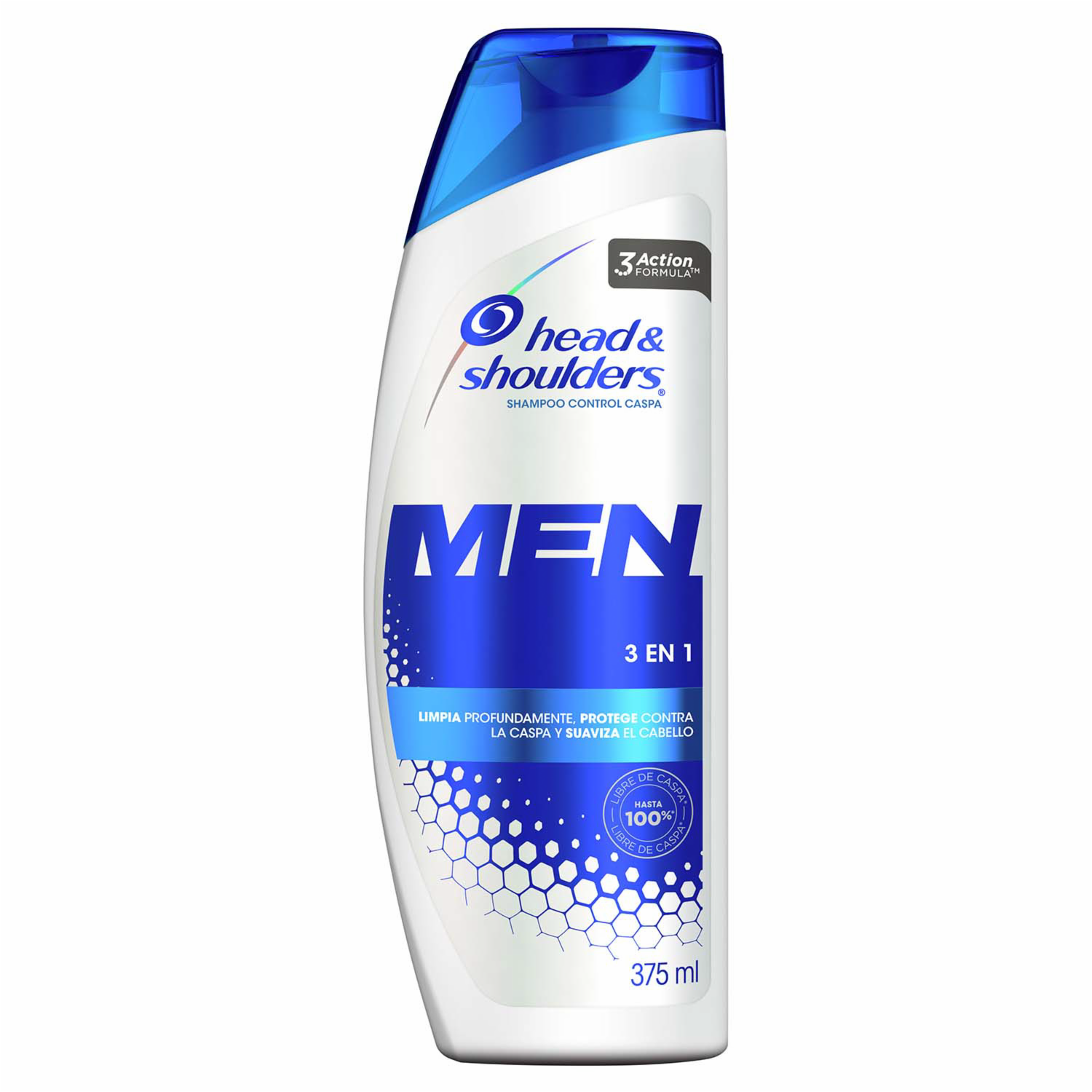 Shampoo De Cabello 3 En 1 HEAD & SHOULDERS 375 Ml