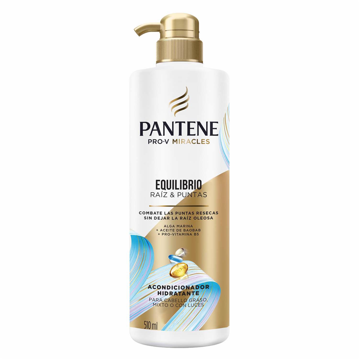 Acondicionador De Cabello Equilibrio Raíz y Puntas Pro-V Miracles PANTENE 510 Ml