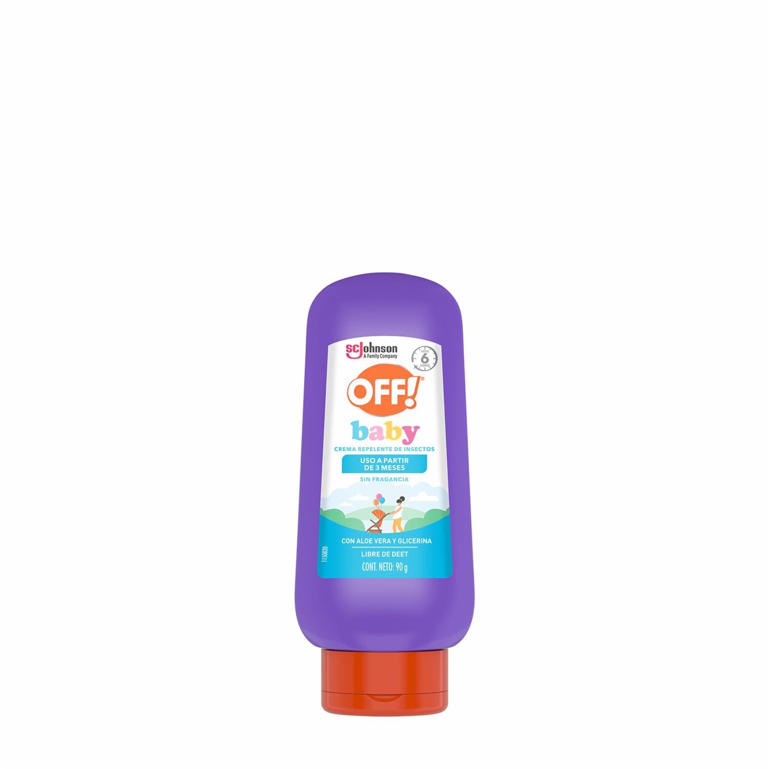 Repelente Infantil Antimosquitos Baby Lotion OFF! 90 G