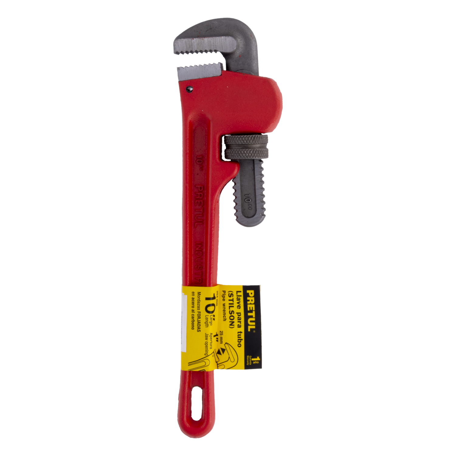 Llave De Tubo 10 PRETUL Unidad