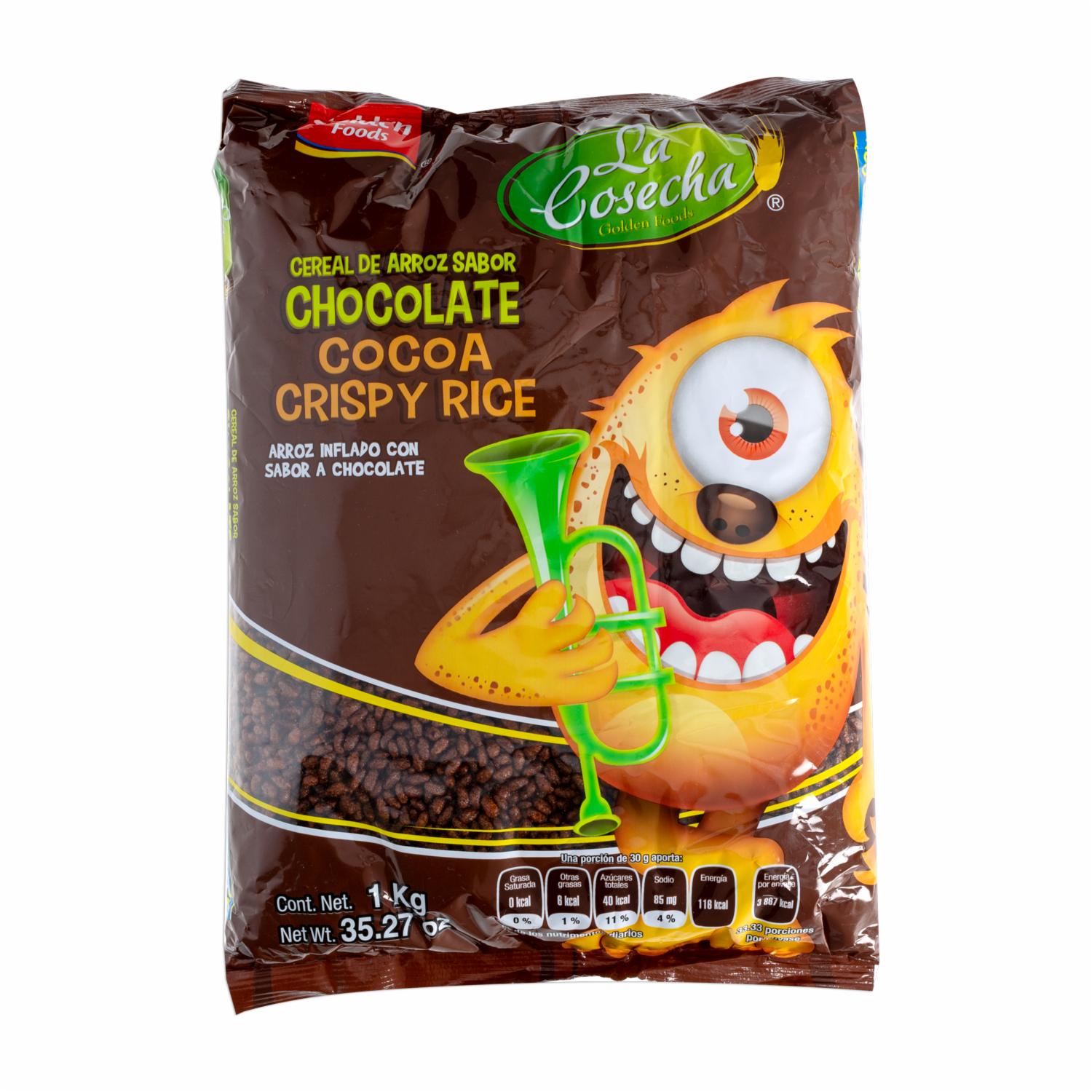Cereal De Arroz Crocante Con Chocolate LA COSECHA 1 000 G