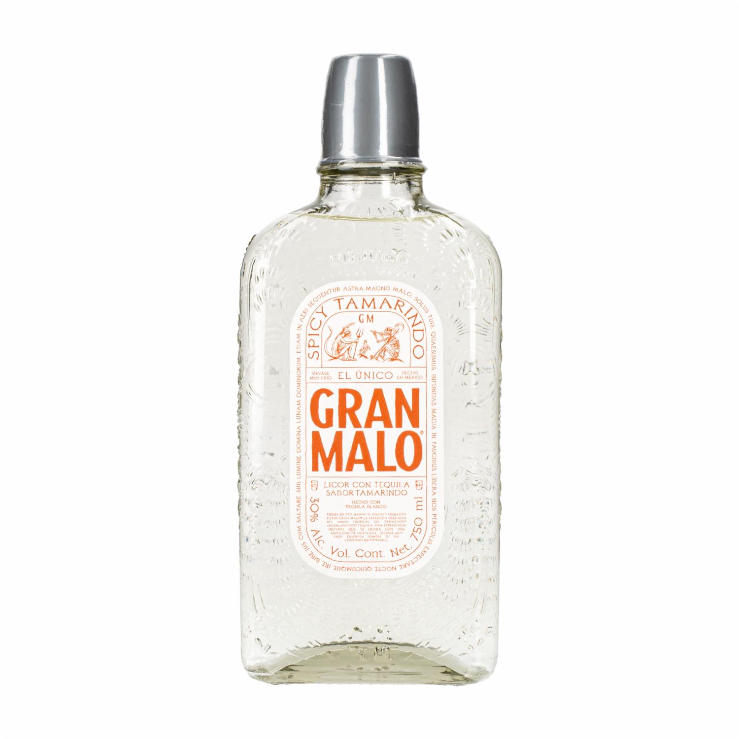 Licor De Tequila Spicy Tamarindo Gran Malo 750 Ml