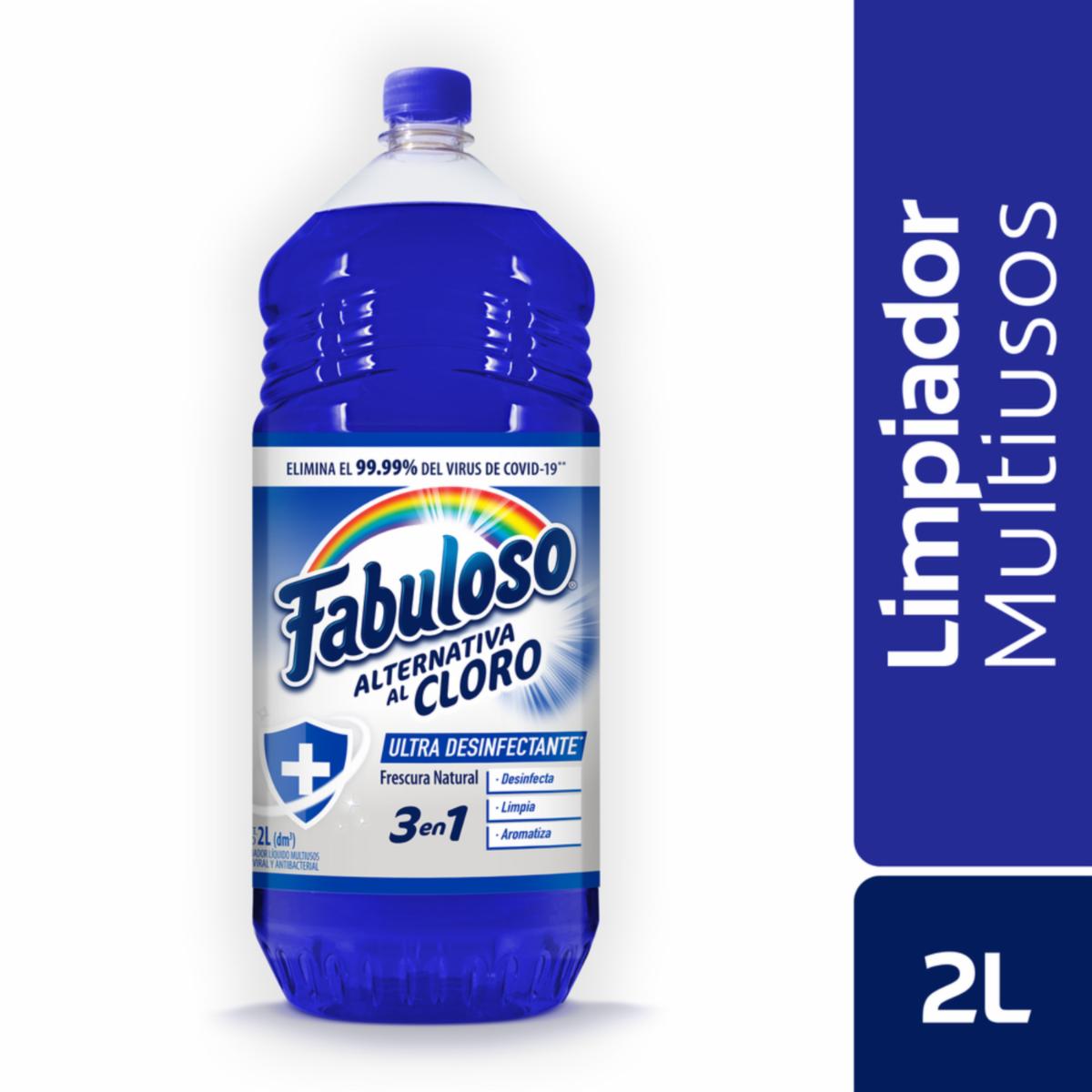 Desinfectante Ultra Alternativa Al Cloro FABULOSO 2000 Ml