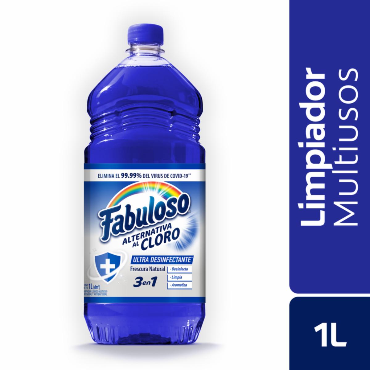 Desinfectante Ultra Alternativa Al Cloro FABULOSO 1000 Ml
