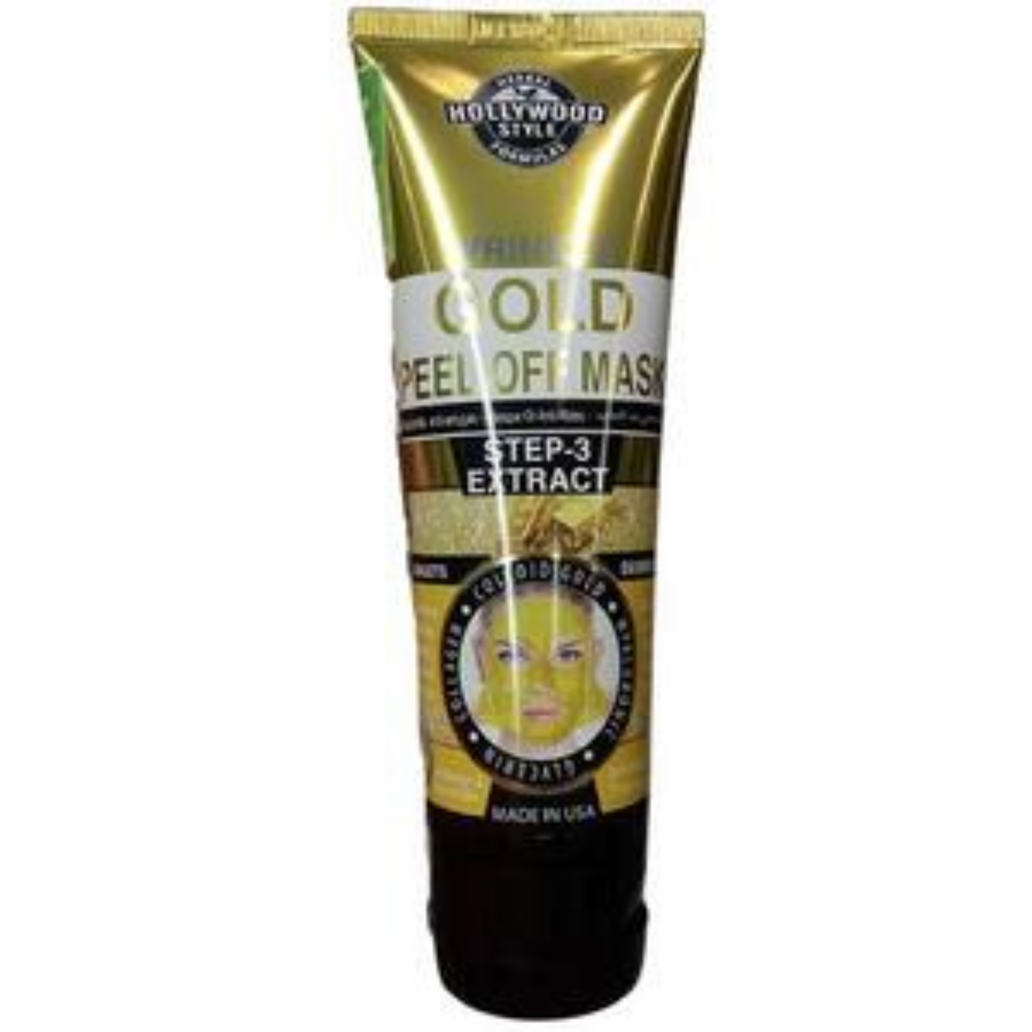 Mascarilla Facial Gold Antiarrugas . HOLLYWOOD STYLE 100 Ml