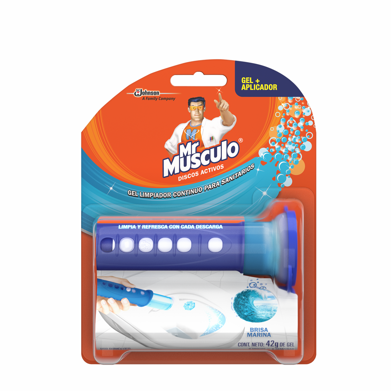 Repuesto Discos Activos Brisa Marina MR.MUSCULO 38 G