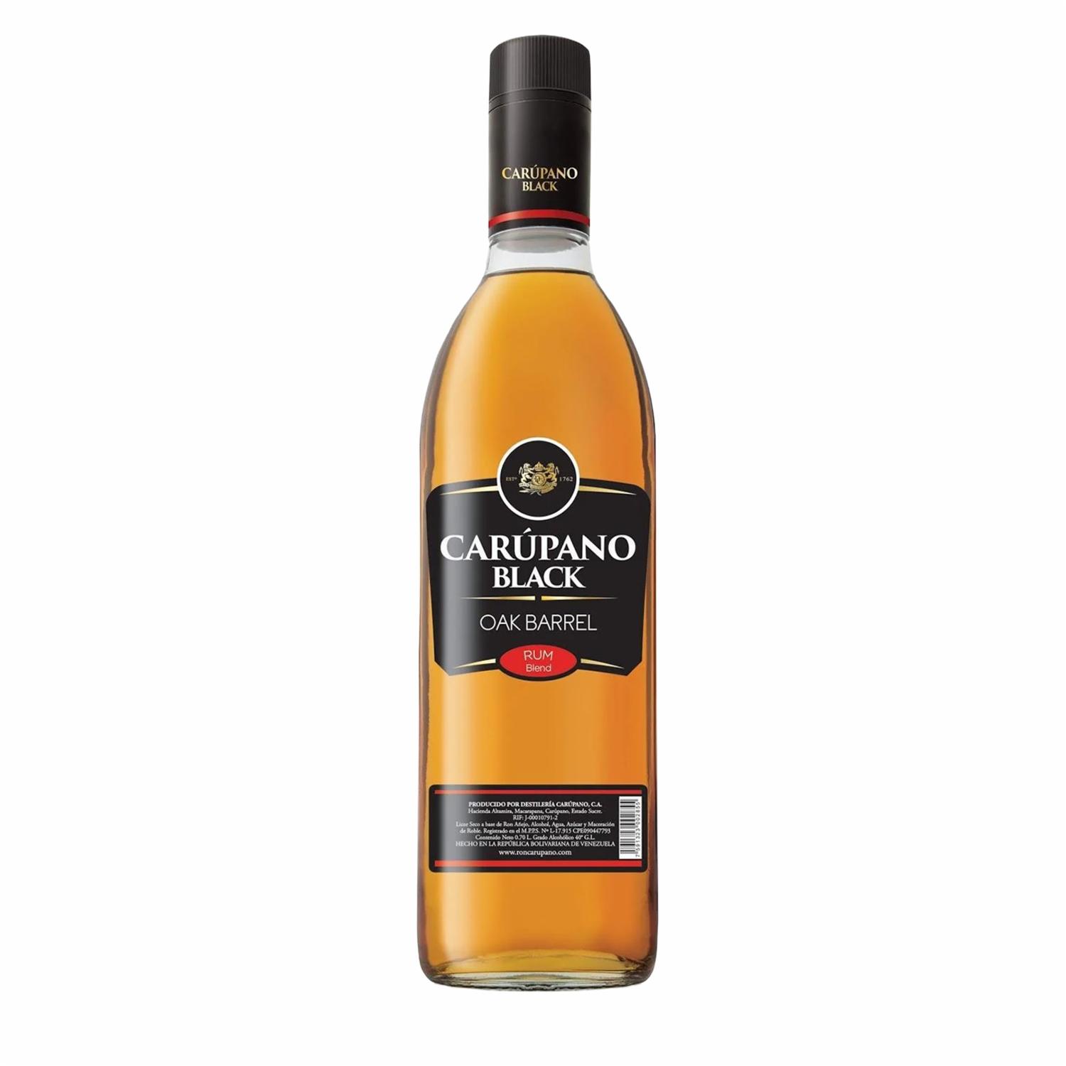 Ron Black Oak CarÚpano 700 Ml