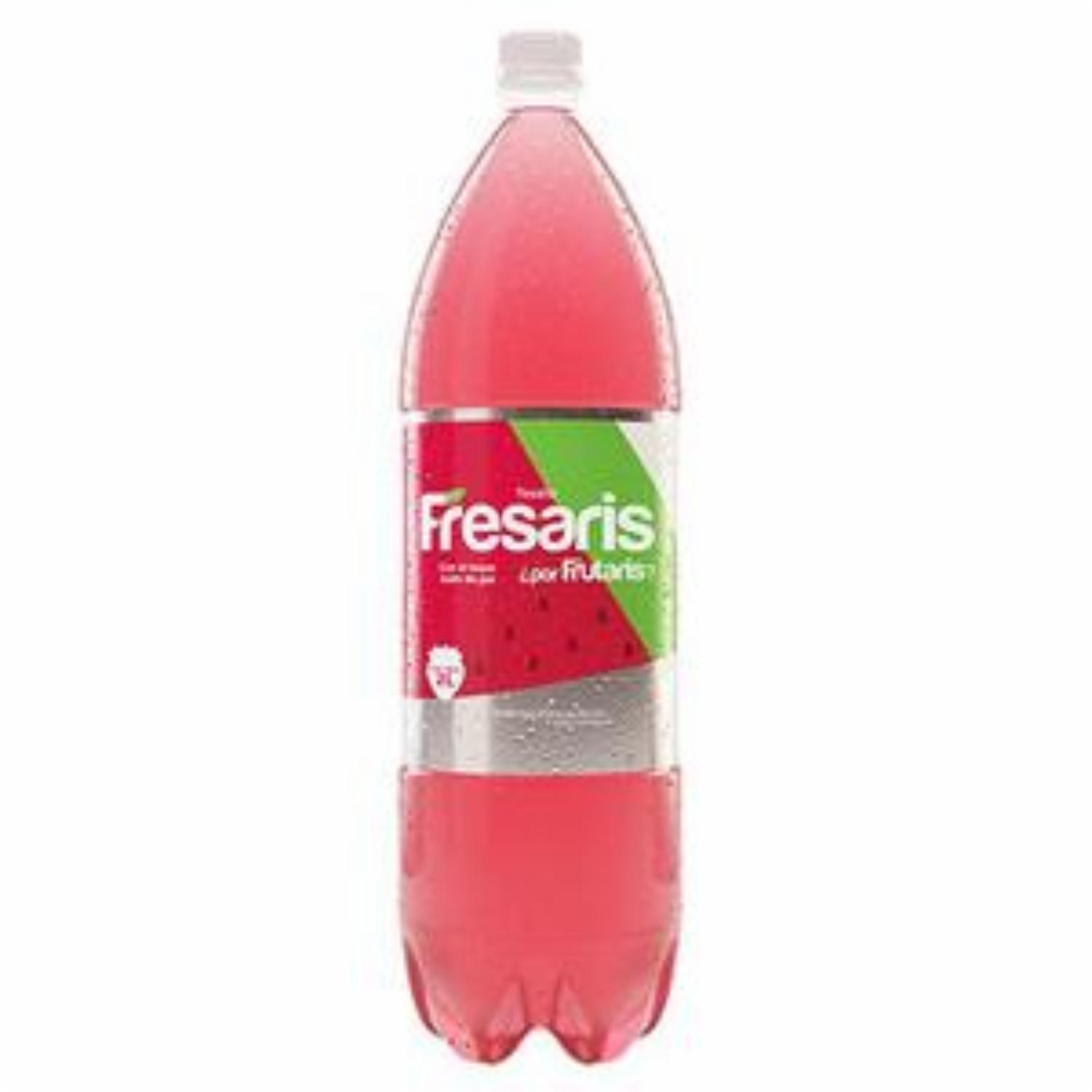 Agua Saborizada De Fresa Con Gas TESALIA 2000 Ml