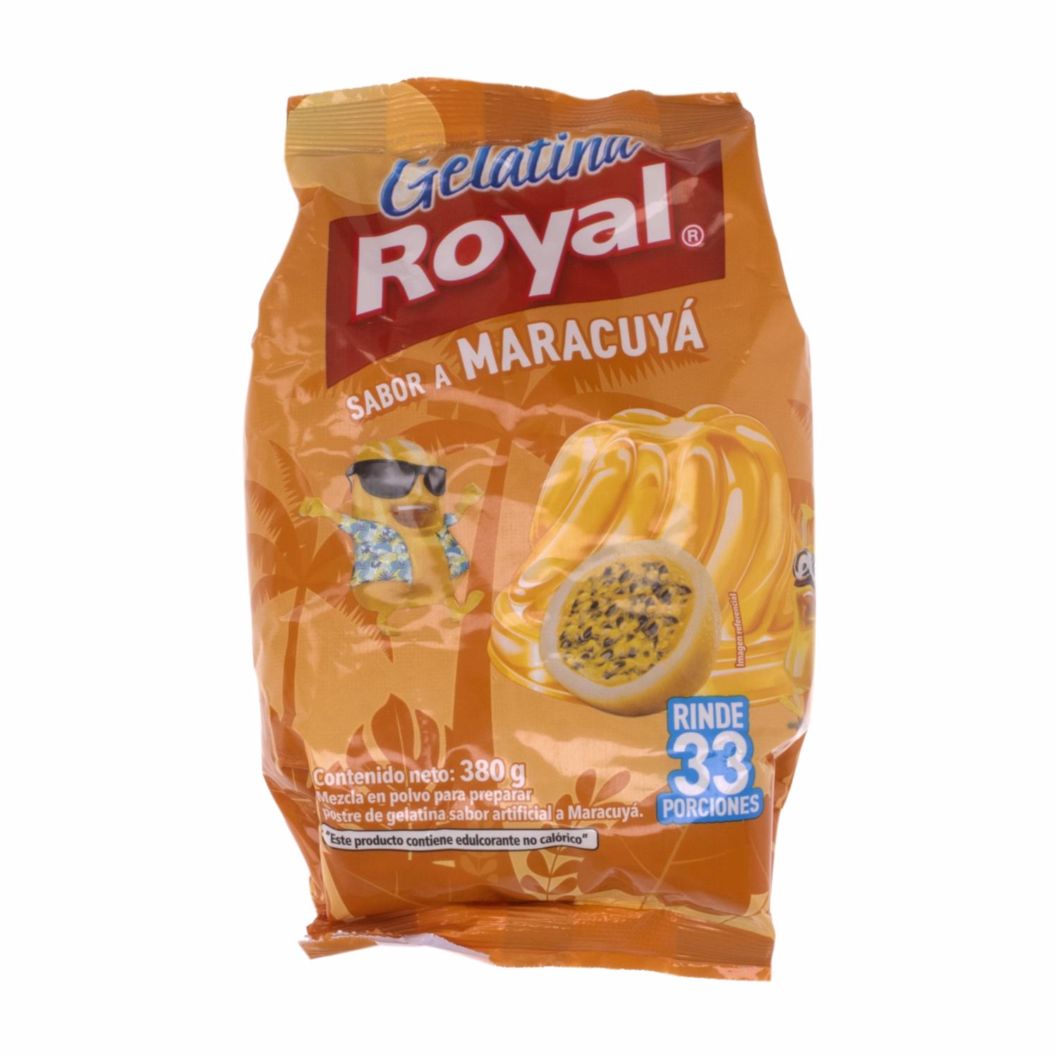 Gelatina De Maracuya ROYAL 380 G