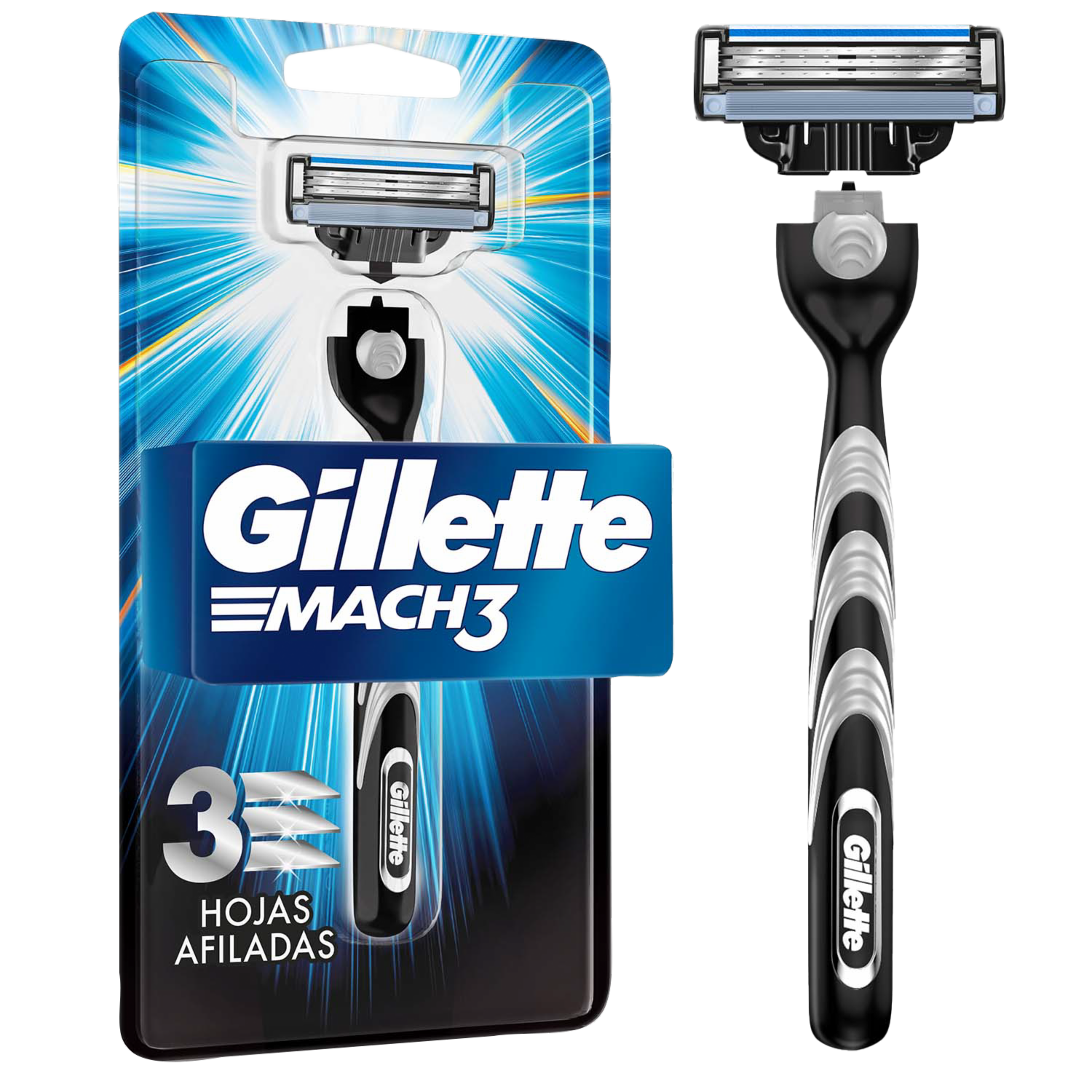 Afeitadora Hombre Mach 3 World lassic Edition GILLETTE Unidad