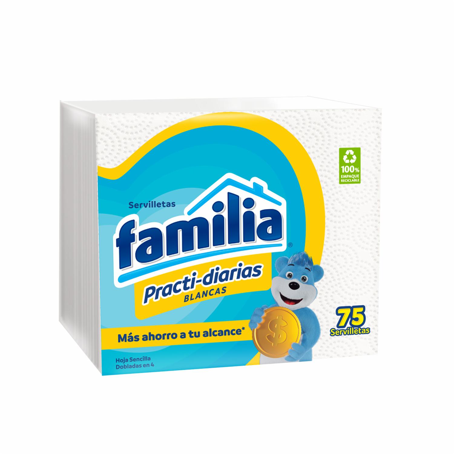 Servilleta Practidiaria FAMILIA X 75 Uds