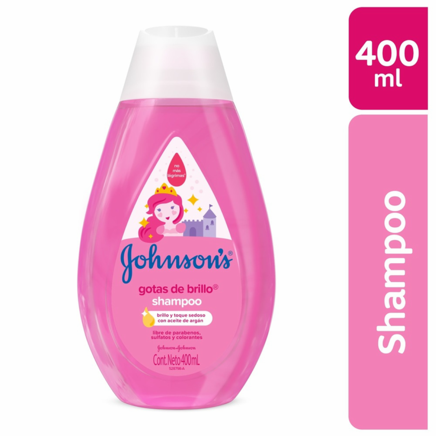 Shampoo Bebé Gotas De Brillo JOHNSON’S 400 Ml