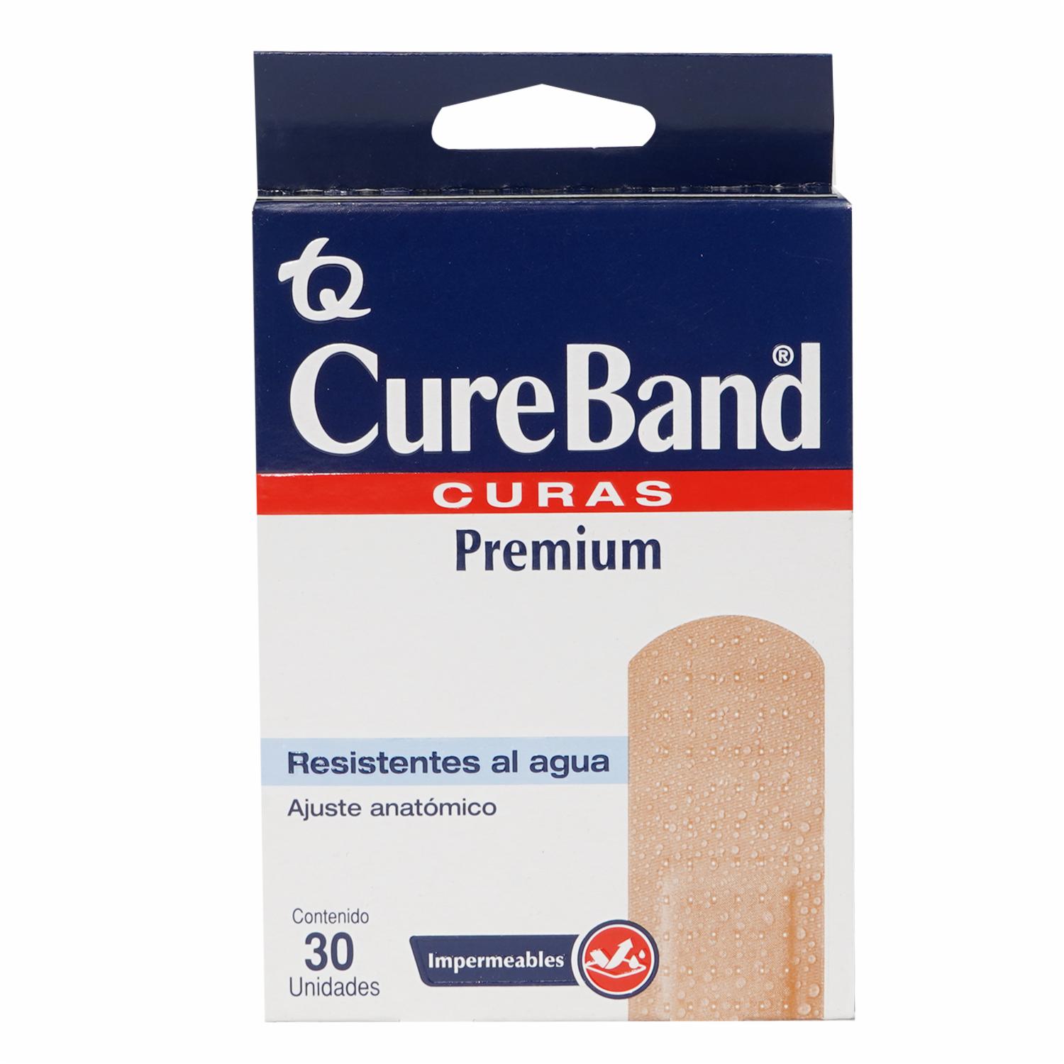 Curitas Premim Impermeable CUREBAND 1 X 30 Unidades