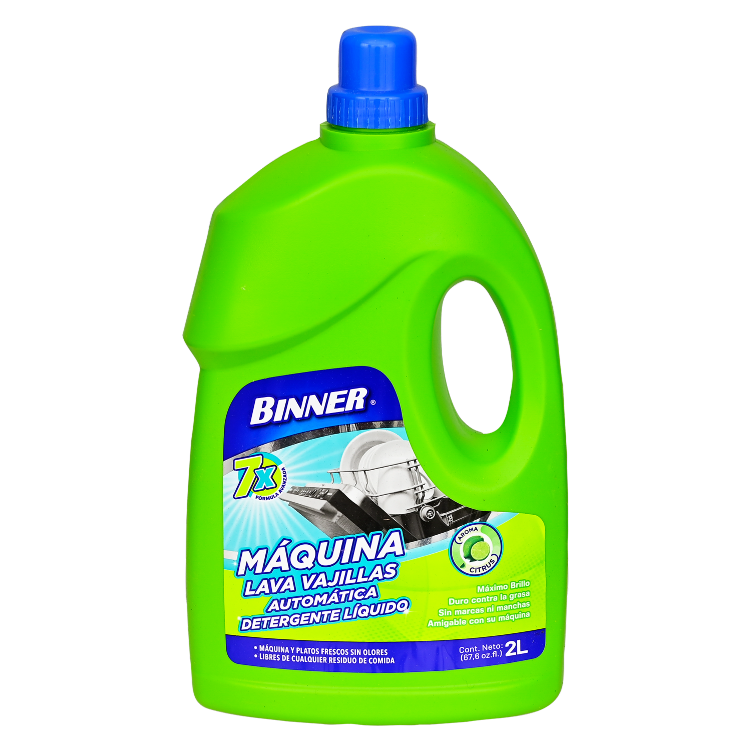 Lavavajillas Líquido Para Máquina BINNER 2000 Ml