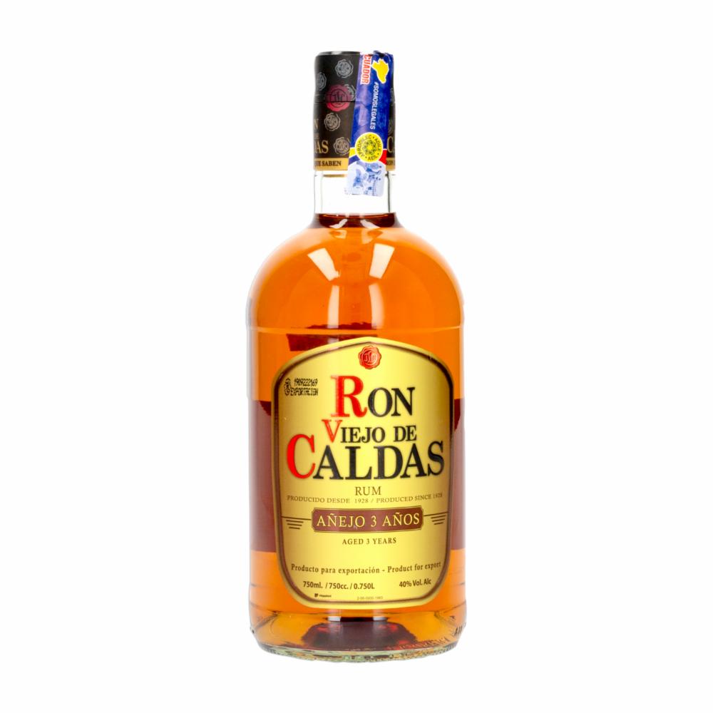 Ron Añejo 3 Años Viejo De Caldas 750 Ml