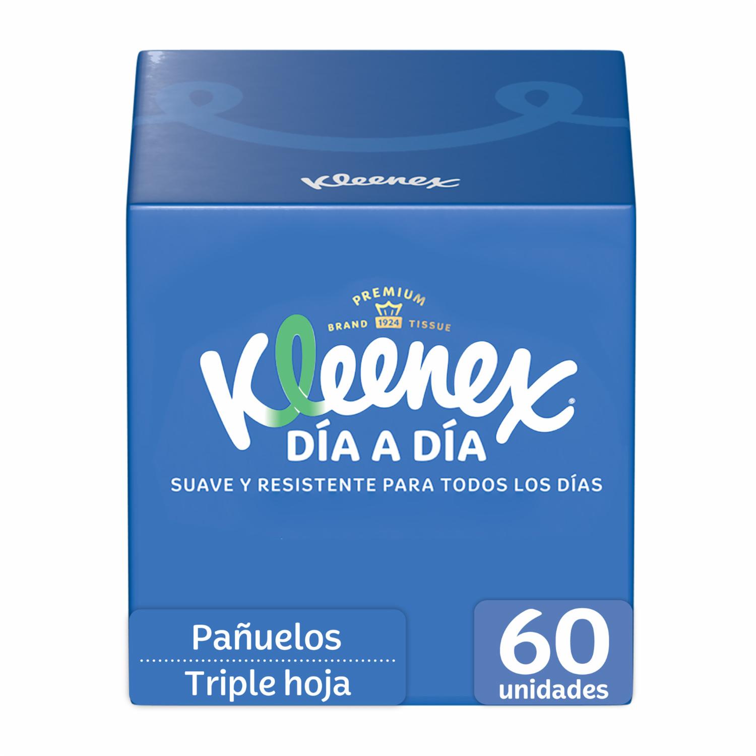 Pañuelos Desechables Faciales Cubo KLEENEX X 60 Uds