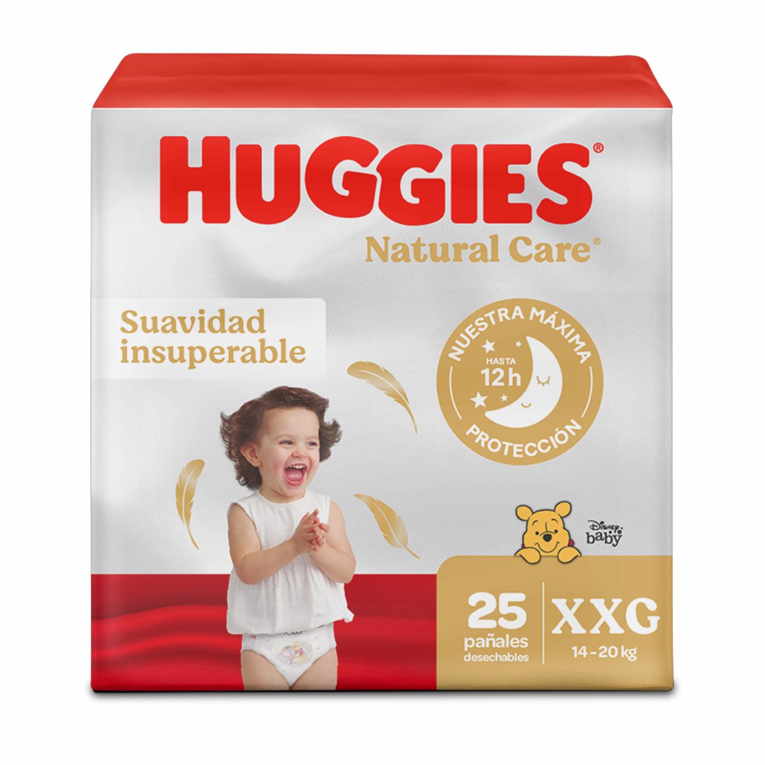 Pañales Natural Care  XXG HUGGIES X 25 Uds
