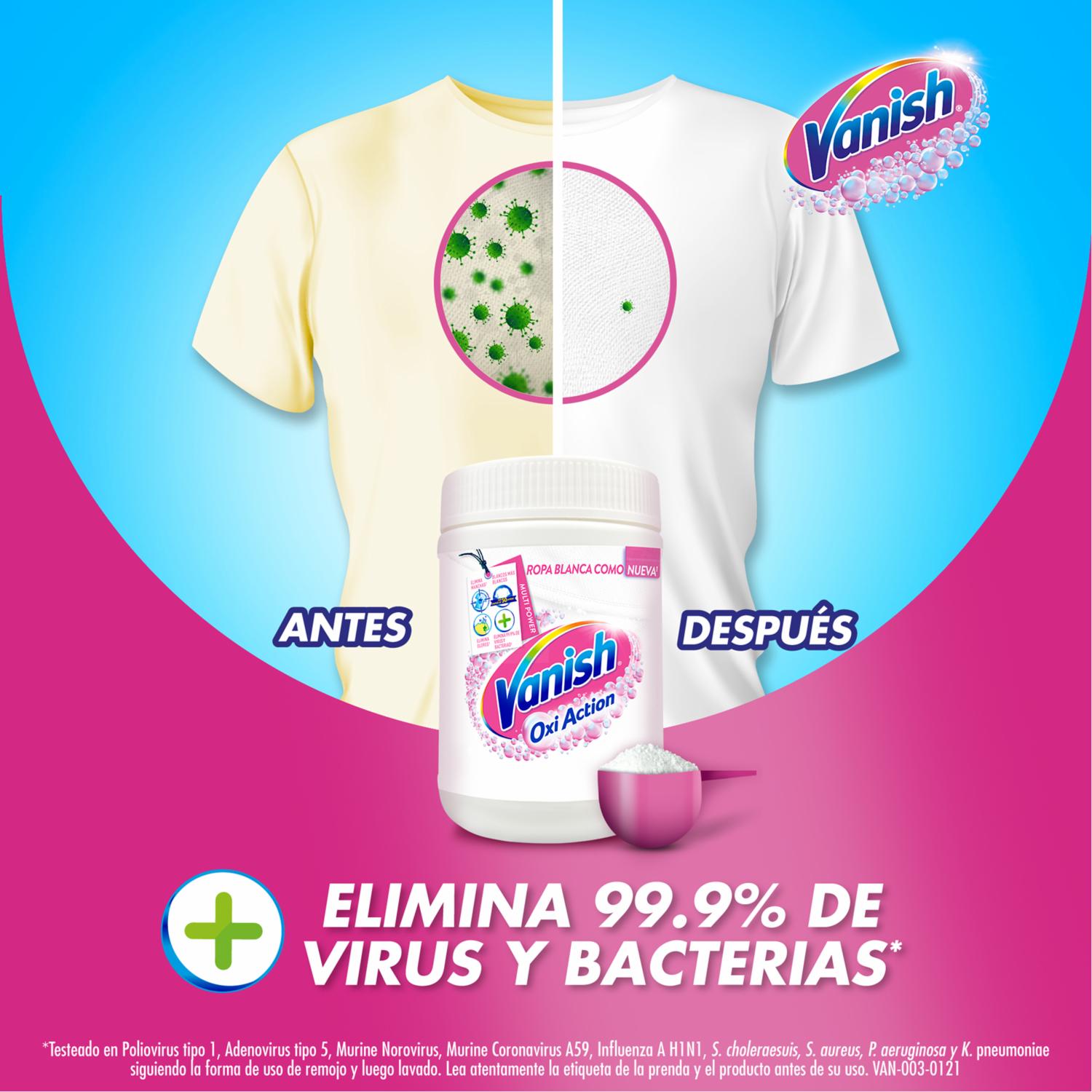 Quitamanchas Blanco Doy Pack VANISH 450 G