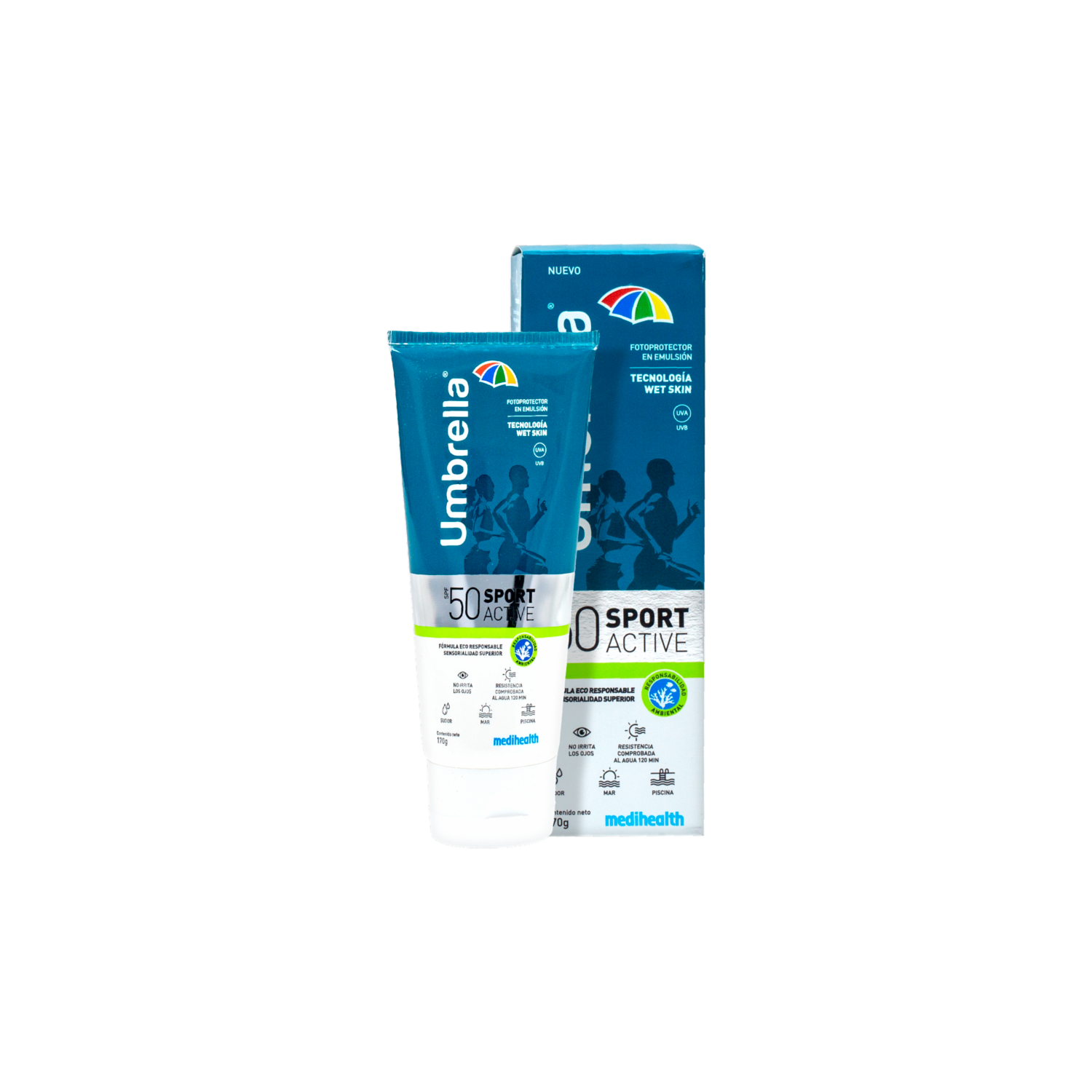 Protector Solar Sport Active Spf50 UMBRELLA 170 G