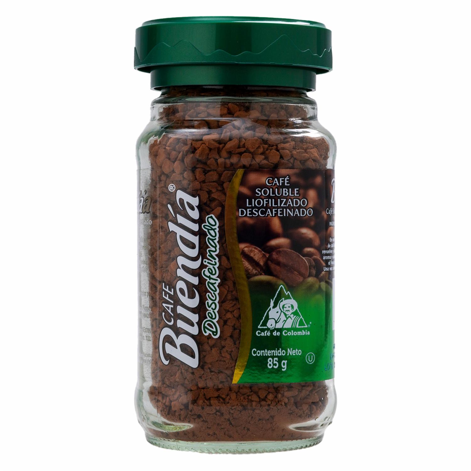 Café Instantáneo Descafeinado BUEN DÍA 85 G