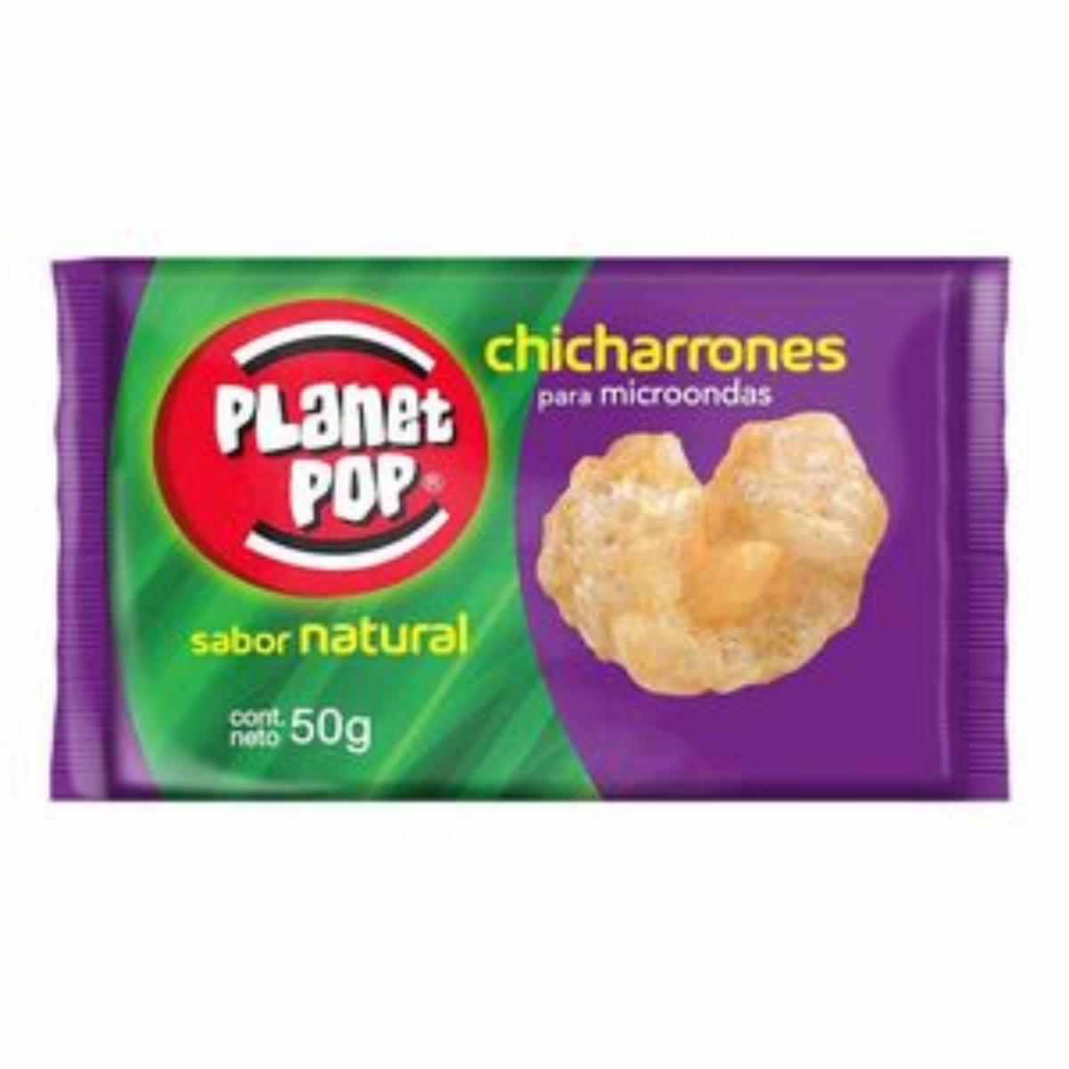 Chicharrón Natural PLANET POP Funda