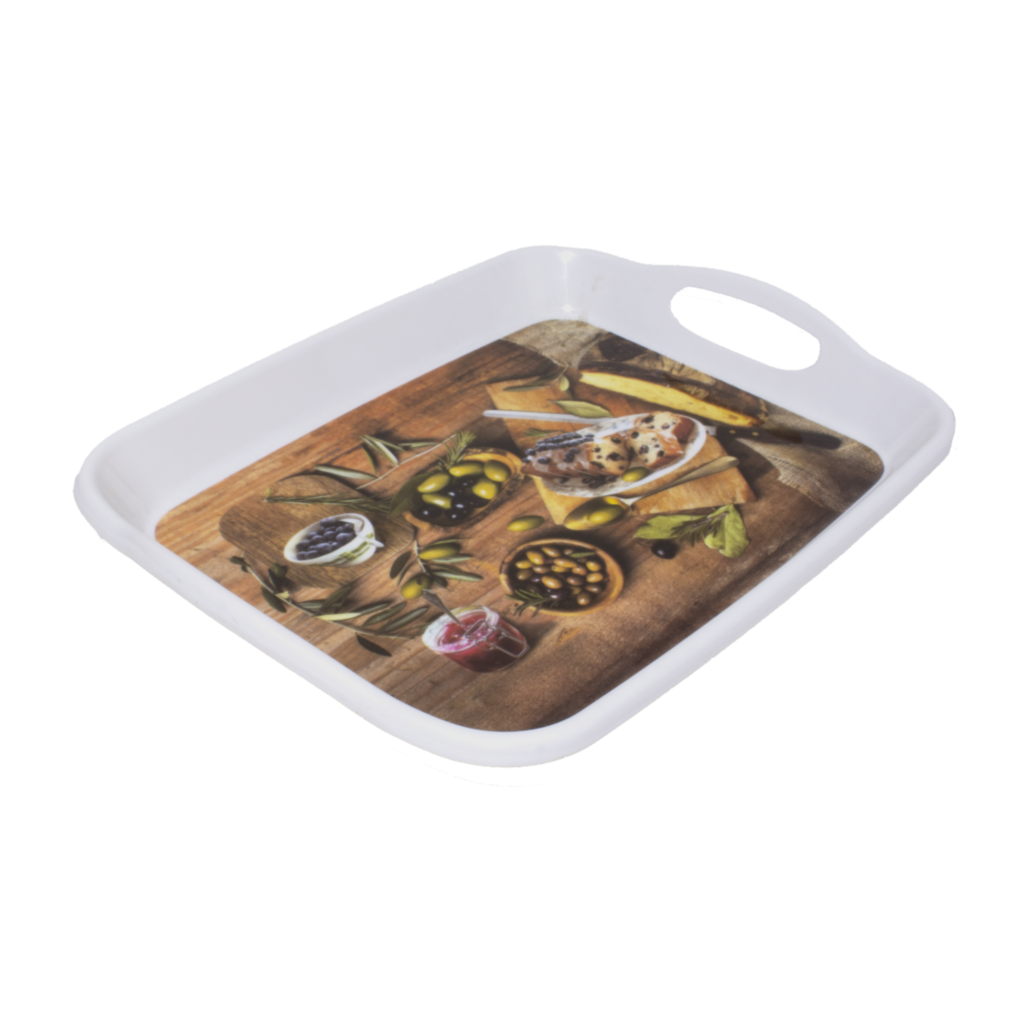 Bandeja Rectangular Borde Redondo Mediana Diseño VAJILLAS SABANA Unidad