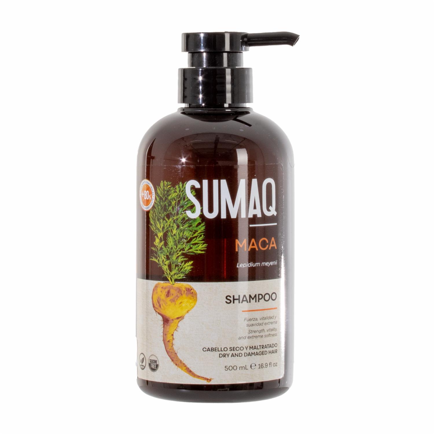 Shampoo De Cabello Con Maca SUMAQ 500 Ml