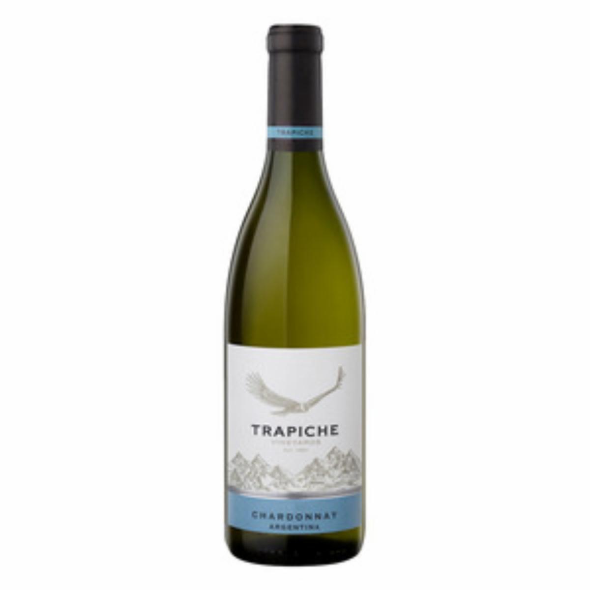 Vino Blanco Chardonay TRAPICHE 750 Ml