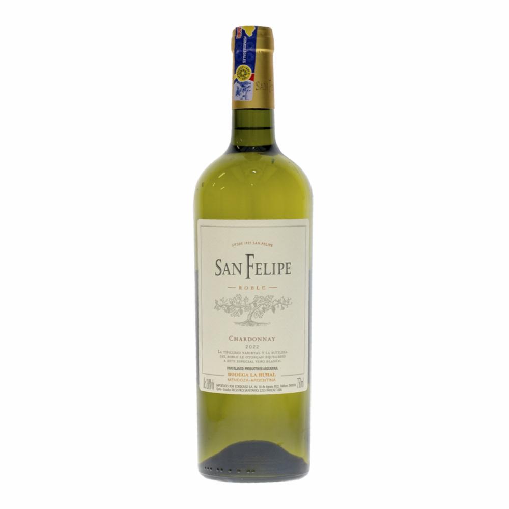 Vino Tinto Chardonnay San Felipe 750 Ml