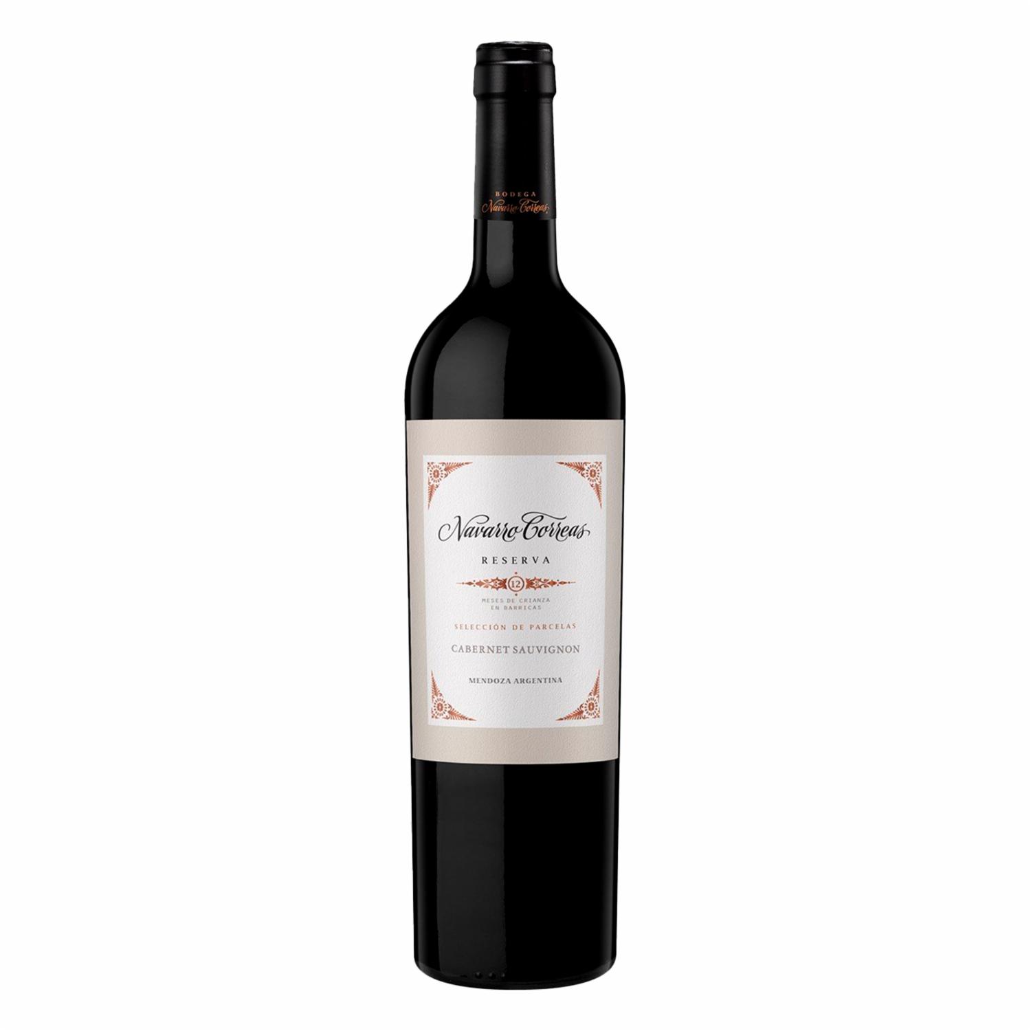 Vino Tinto Argentino Reserva Cabernet Sauvignon Navarro Correas 750 Ml