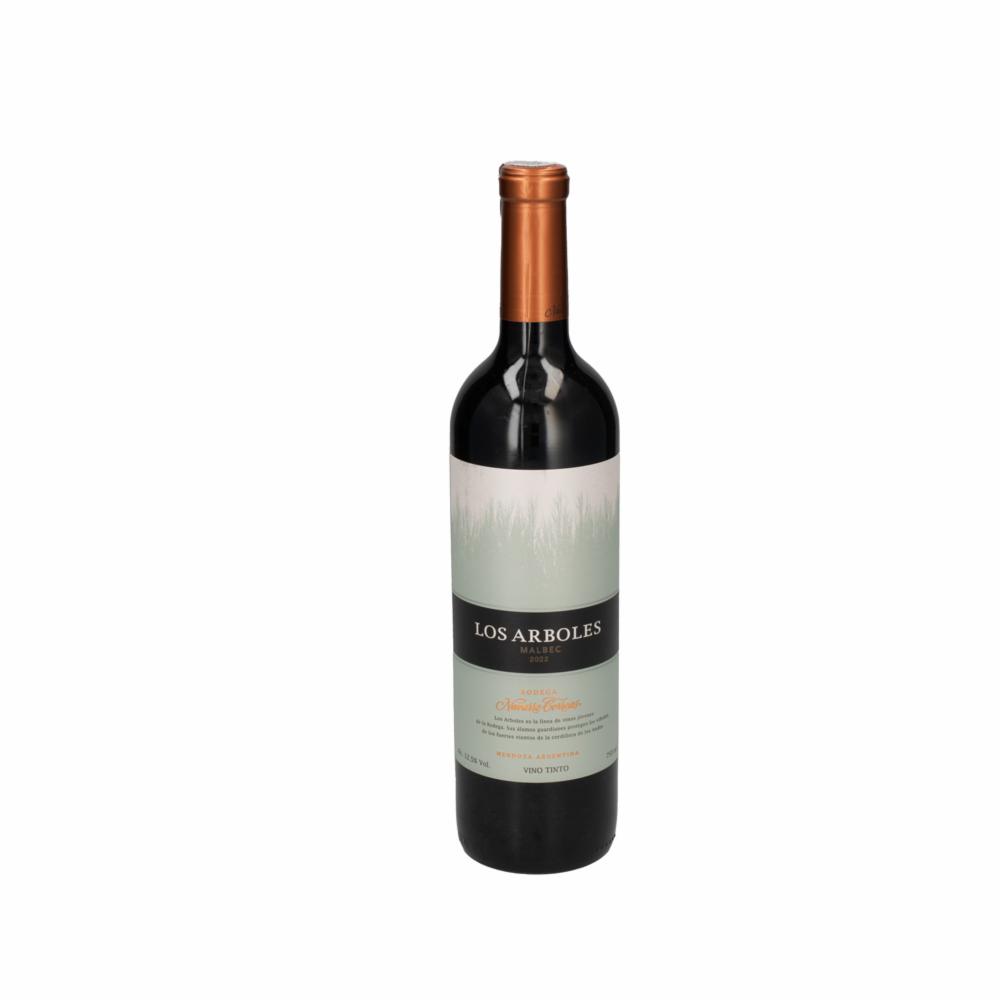 Vino Los Árboles Malbec Navarro Correas 750 Ml