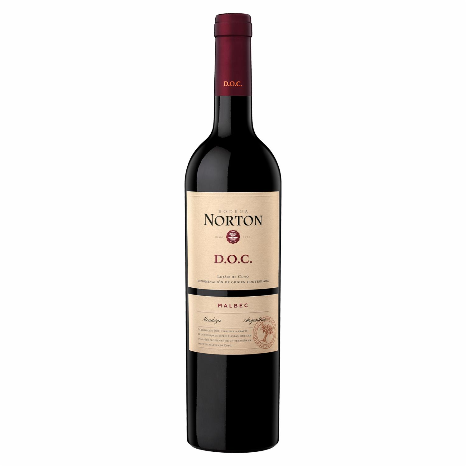 Vino Malbec Doc Norton 750 Ml