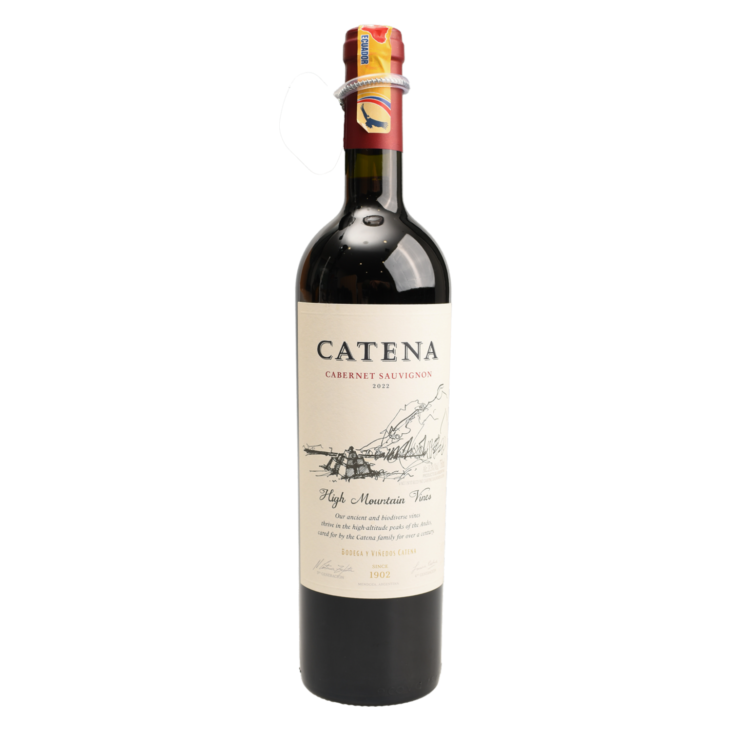Vino Tinto Cabernet CATENA 750 Ml