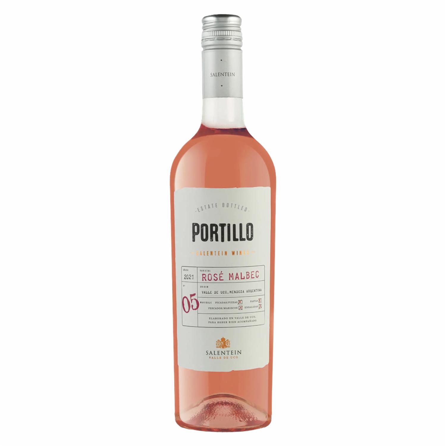 Vino Finca Portillo Rosado Salentein 750 Ml