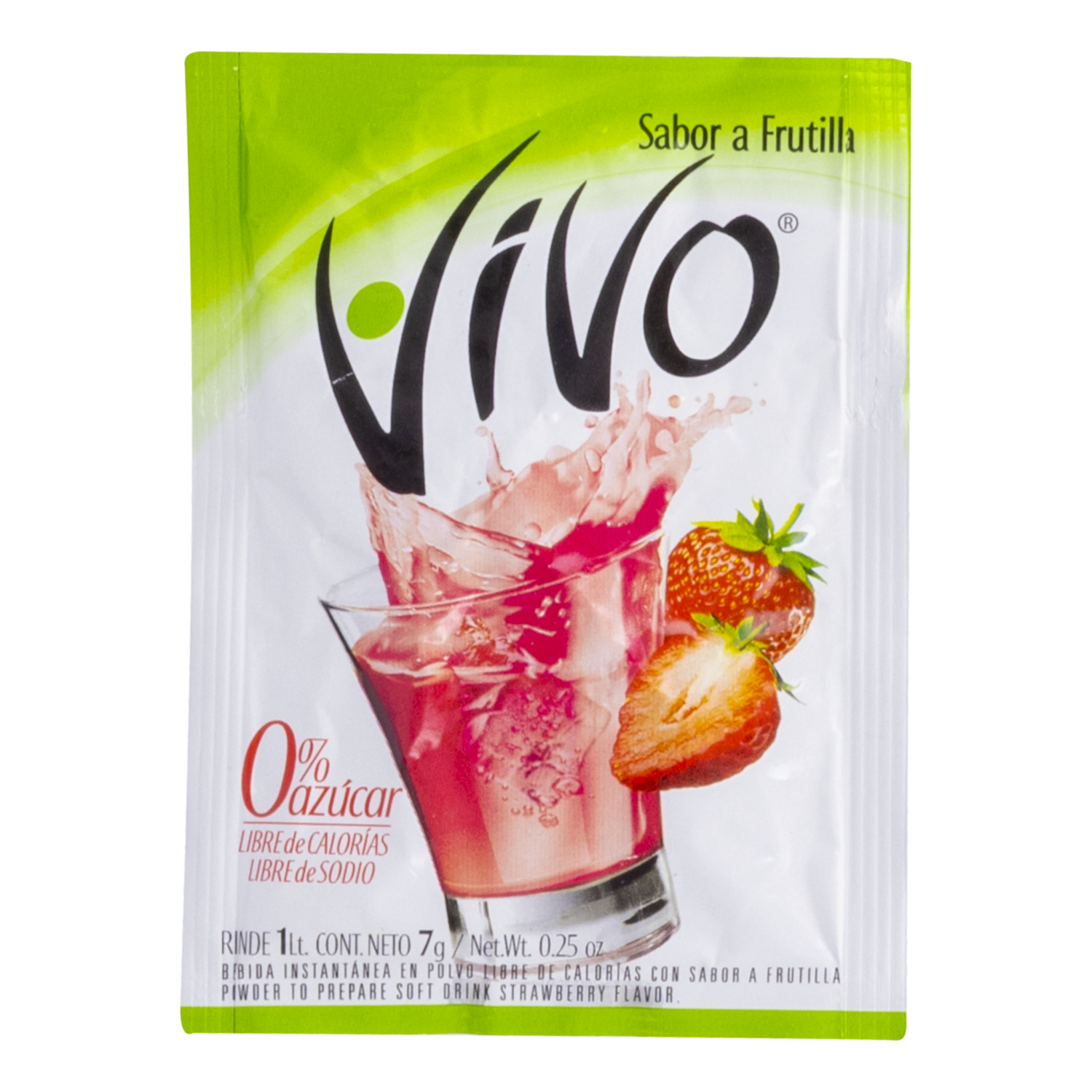 Jugo De Frutilla VIVO 7 G