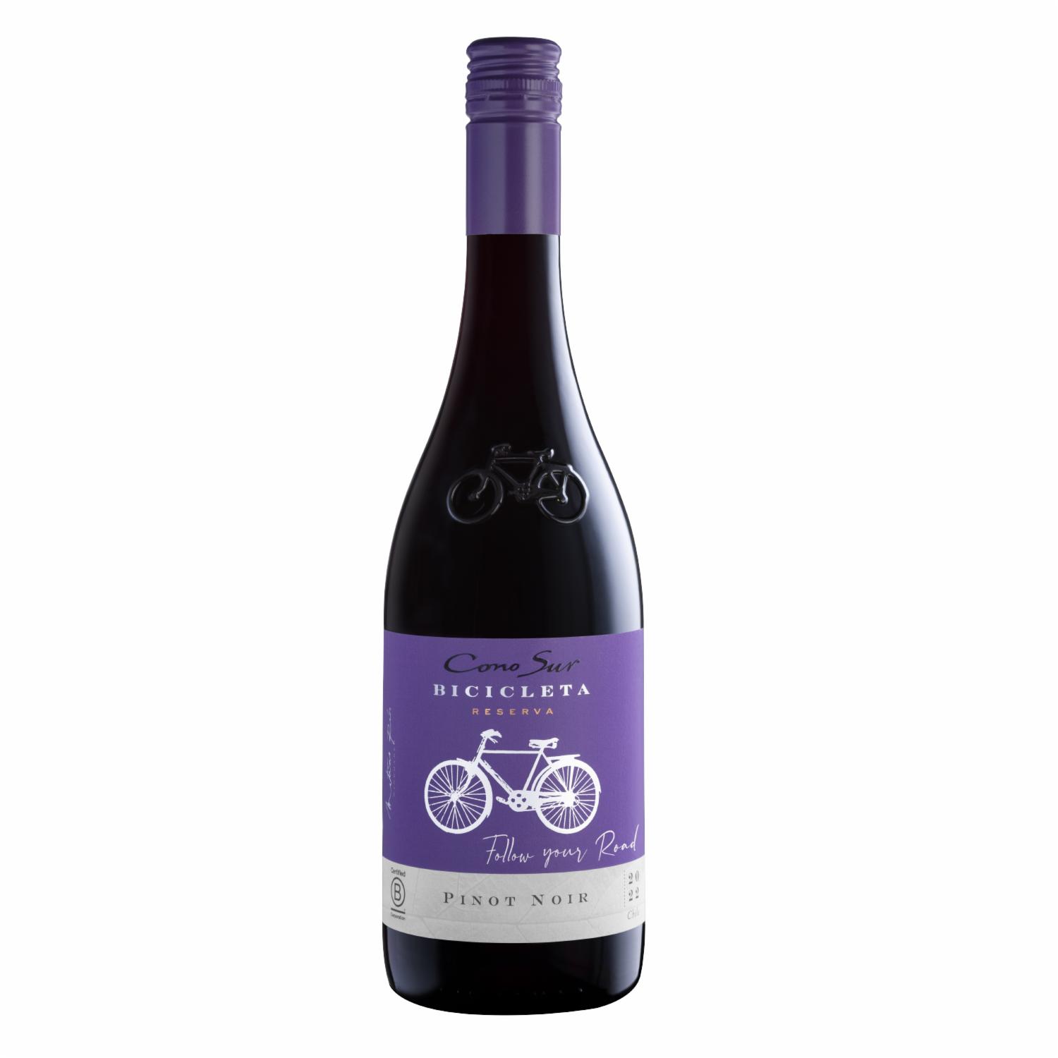 Vino Tinto Chileno Pinot Noir Cono Sur 750 Ml