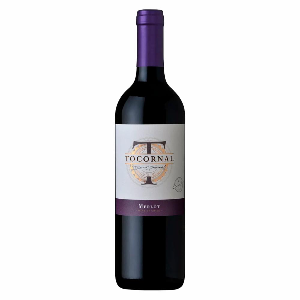 Vino Chileno Merlot Tocornal 750 Ml