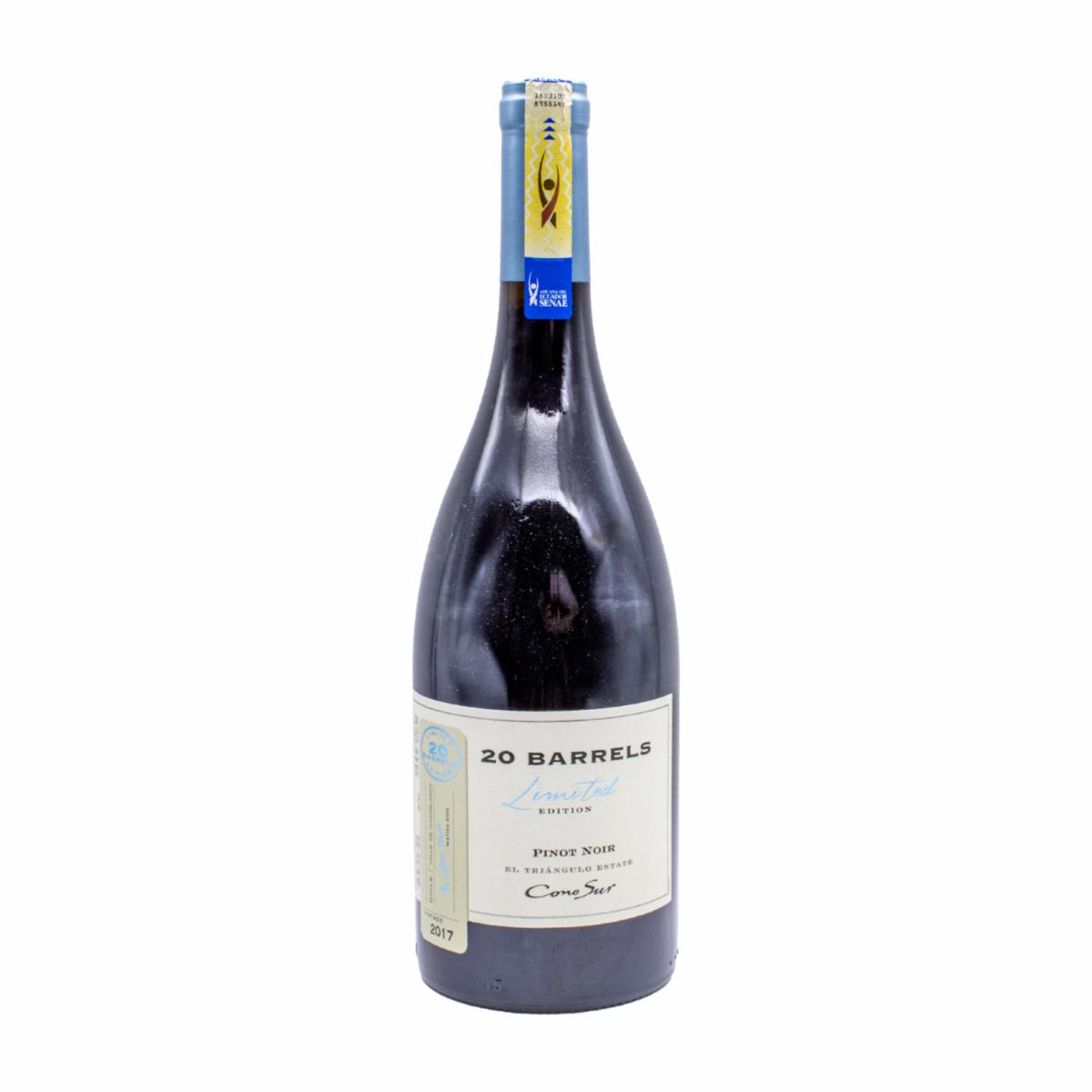 Vino Tinto Pinot Noir 20 Barrels Cono Sur 750 Ml