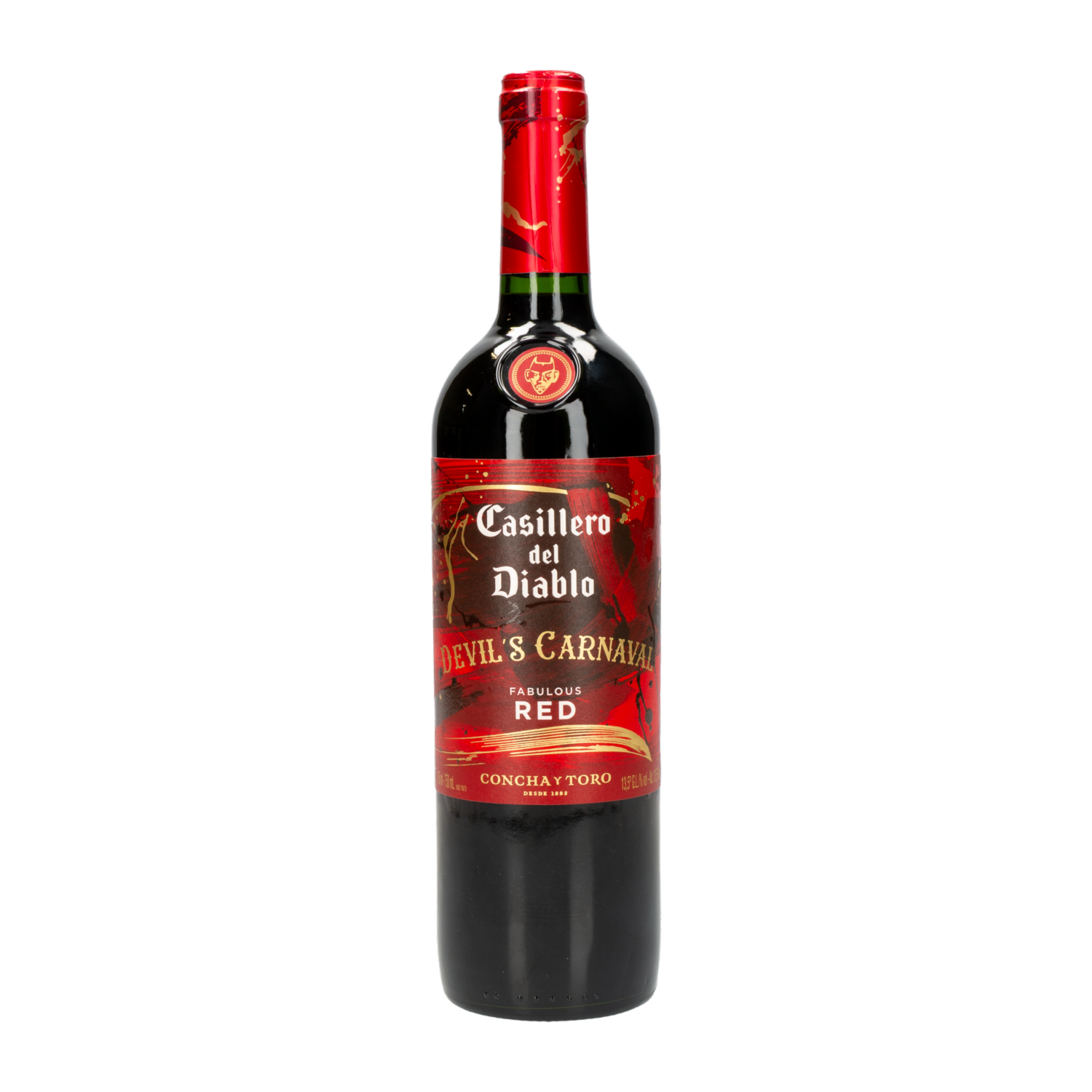 Vino Tinto Carnaval Fabulous Red CASILLERO DEL DIABLO 750 Ml